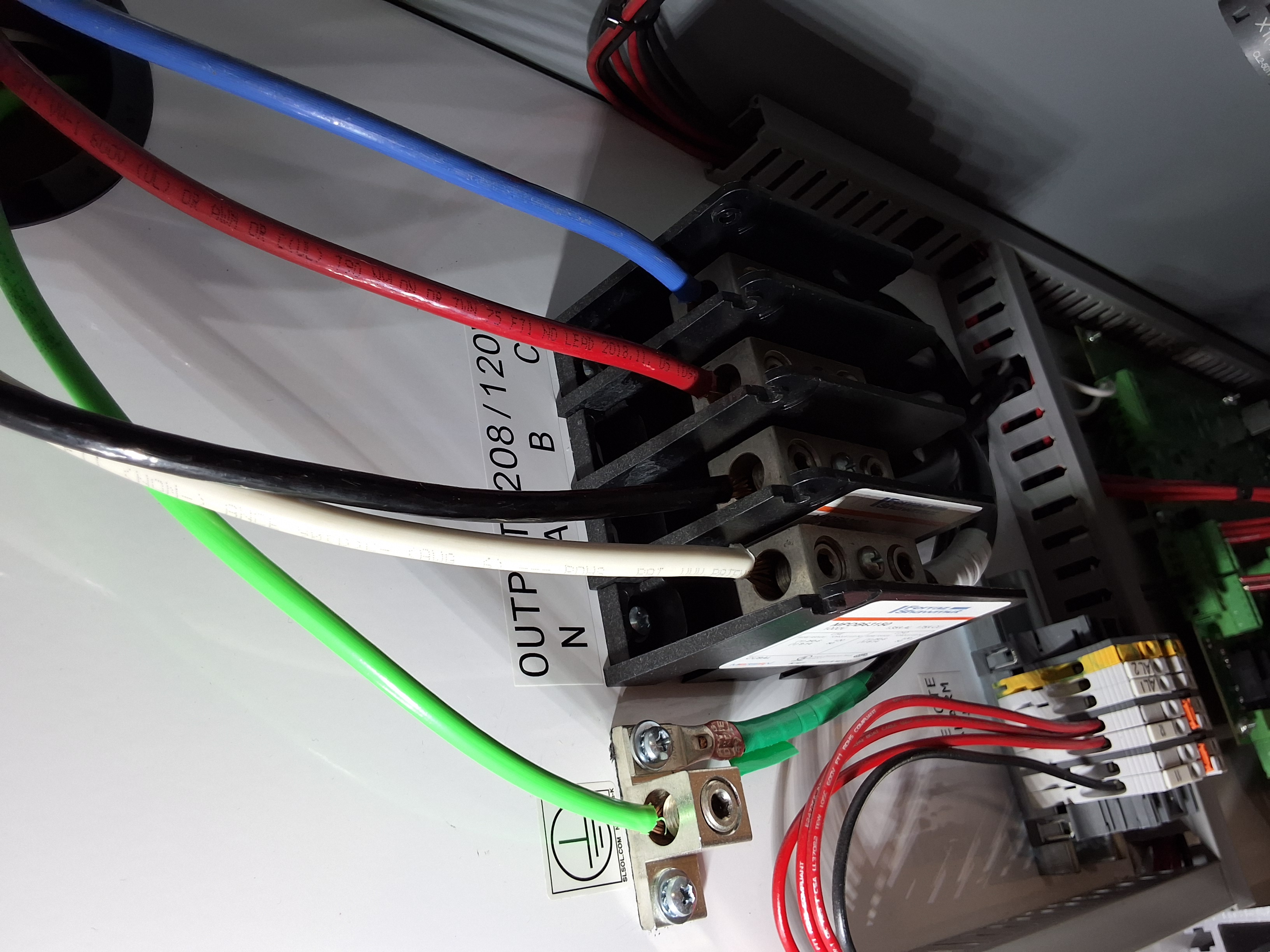 Used SOLATRON SolaHD EMERSON 63TCA350 3-PHASE POWER CONDITIONER & VOLTAGE REGULATOR 480VAC 50kVA - TESTED