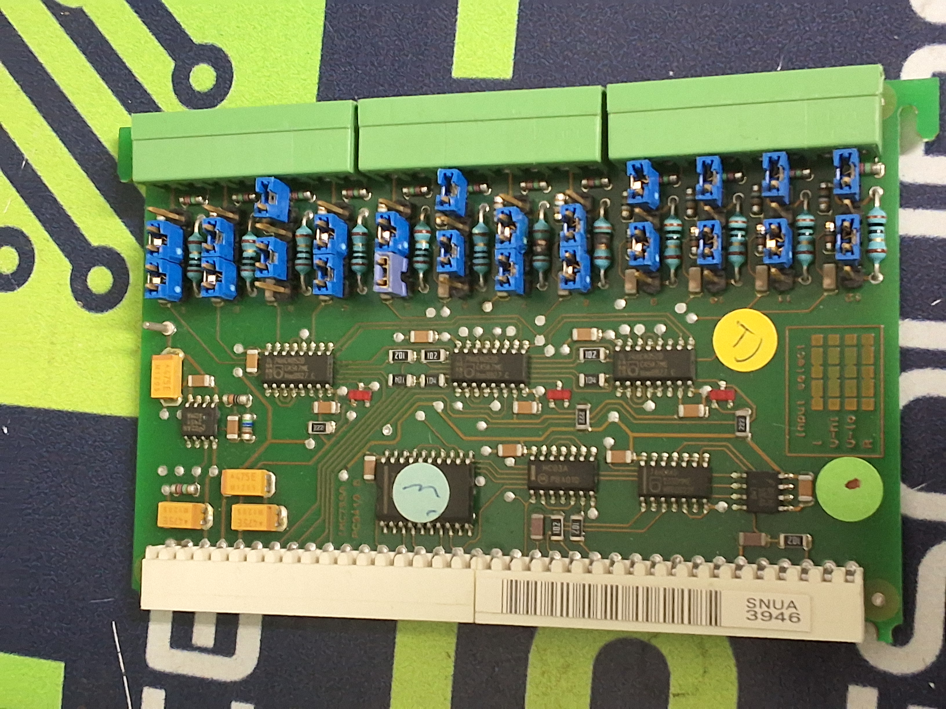 Used VITRONICS SOLTEC IMC755 / PC9419 IMPUT MODULE