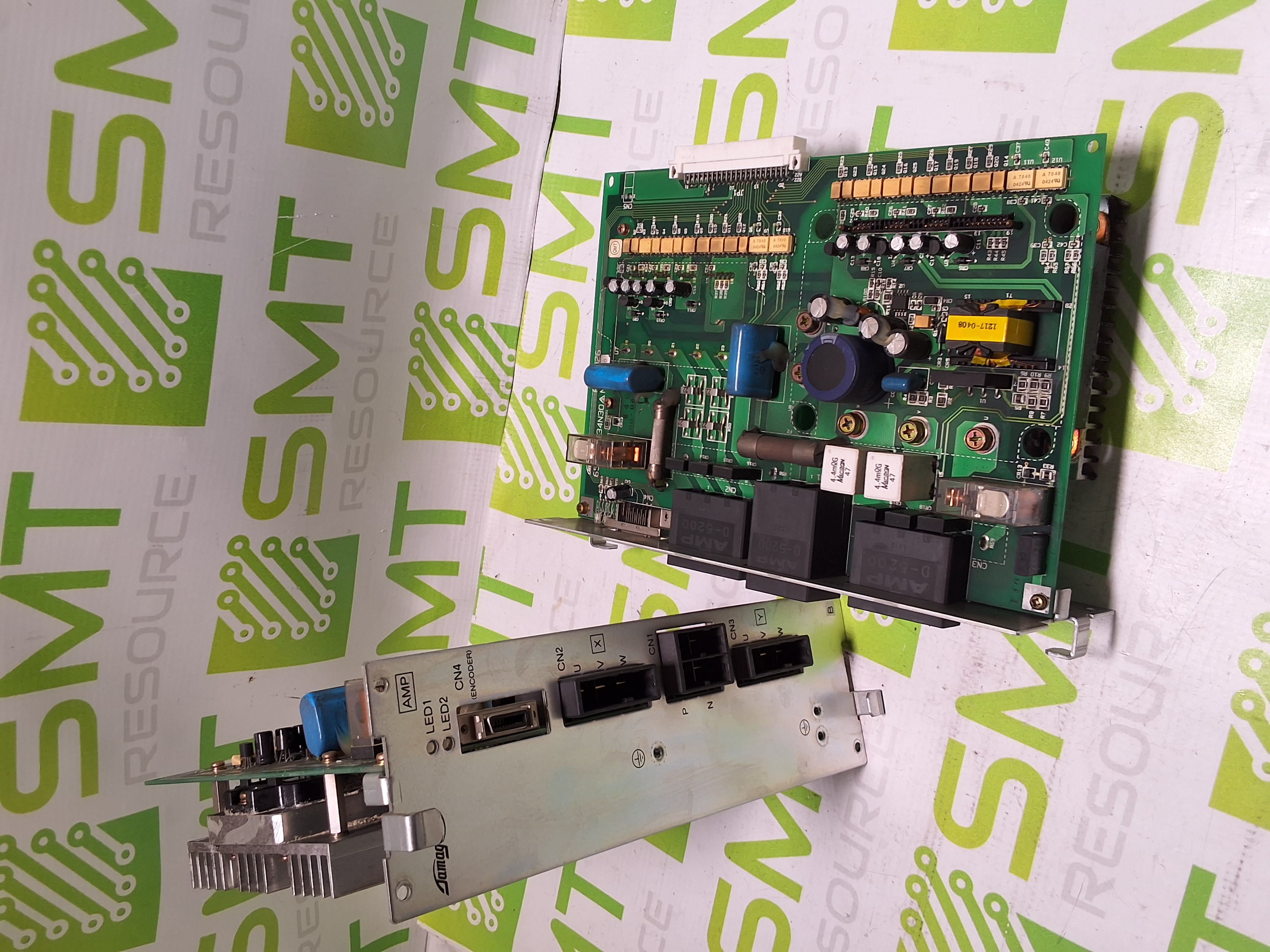 Used TAMAGAWA 659091534N30 JUKI SERVO AMP CONTROL CIRCUIT BOARD ASSEMBLY