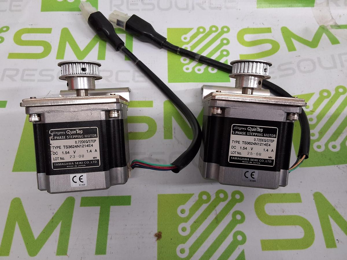 Used TAMAGAWA SEIKI CO. TS3624N1214E4 5 PHASE STEPPING MOTOR 1.54VDC 1.4A