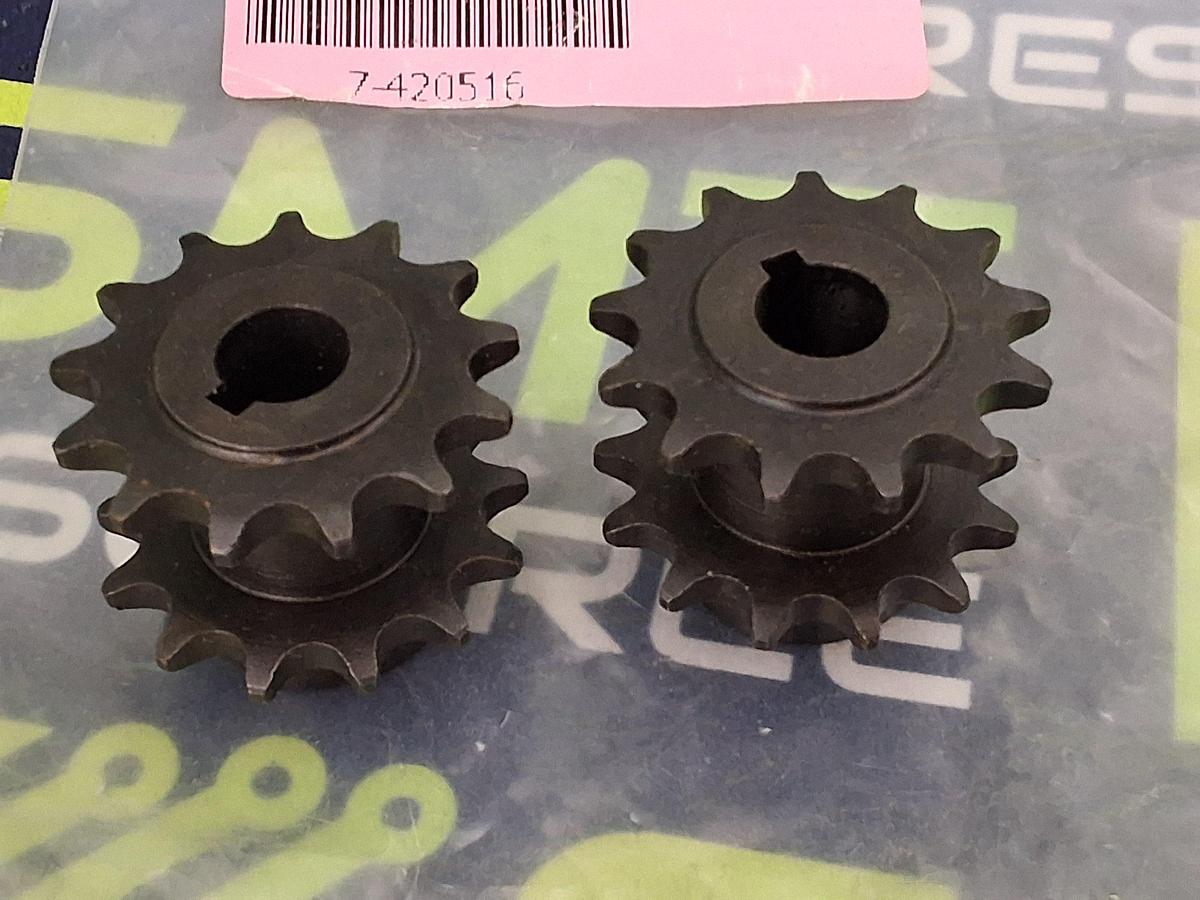Used 180540 ROLLER CHAIN SPROCKET 08-10 - LOT OF 2 UNITS