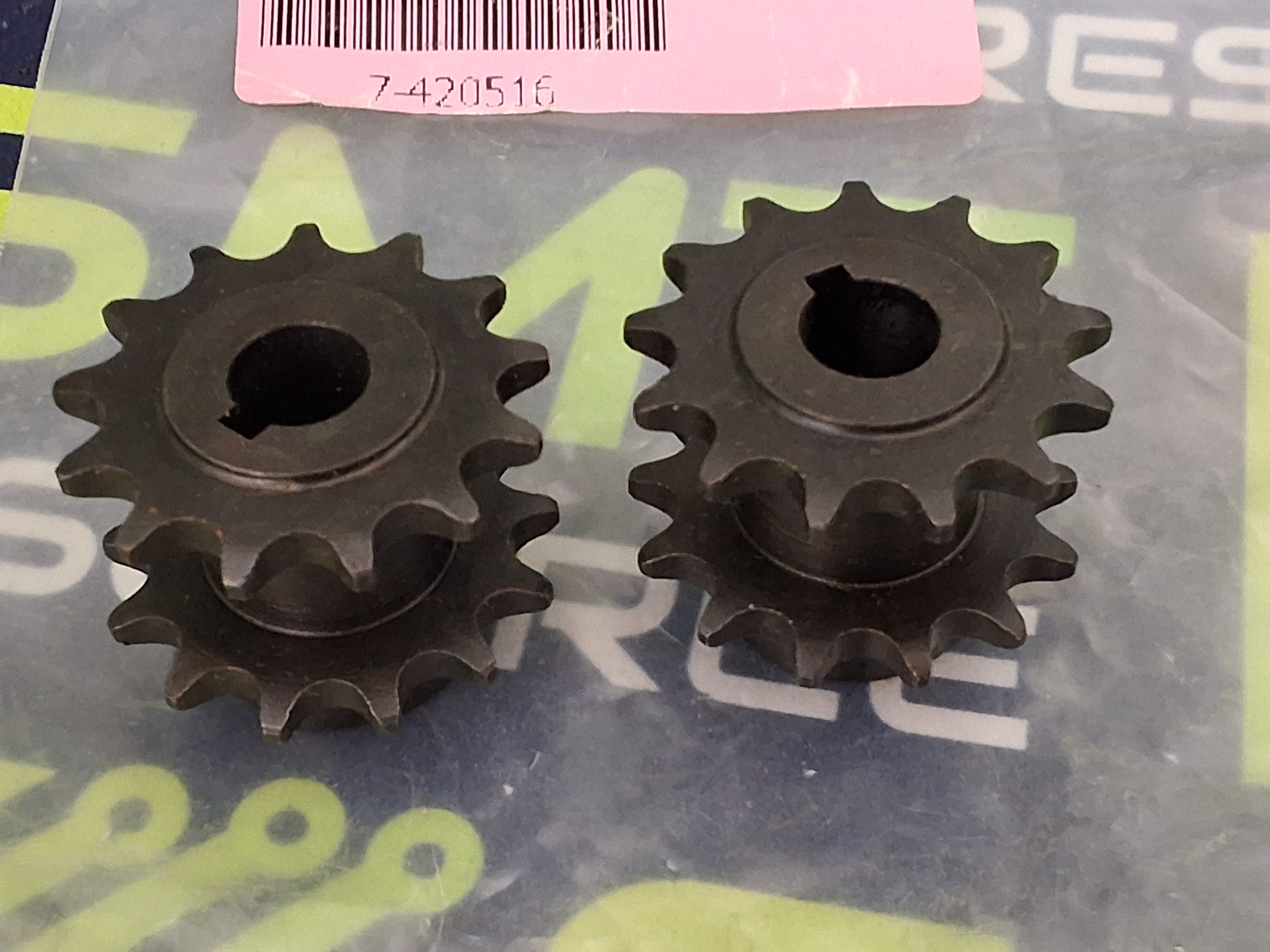 Used 180540 ROLLER CHAIN SPROCKET 08-10 - LOT OF 2 UNITS