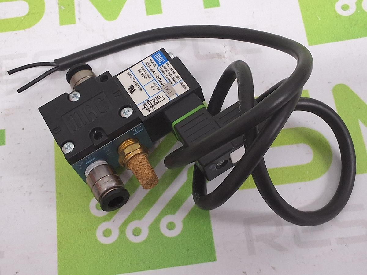 Used MAC 45A-AA1-DDAJ-1KJ SOLENOID VALVE 24VDC 5.4W