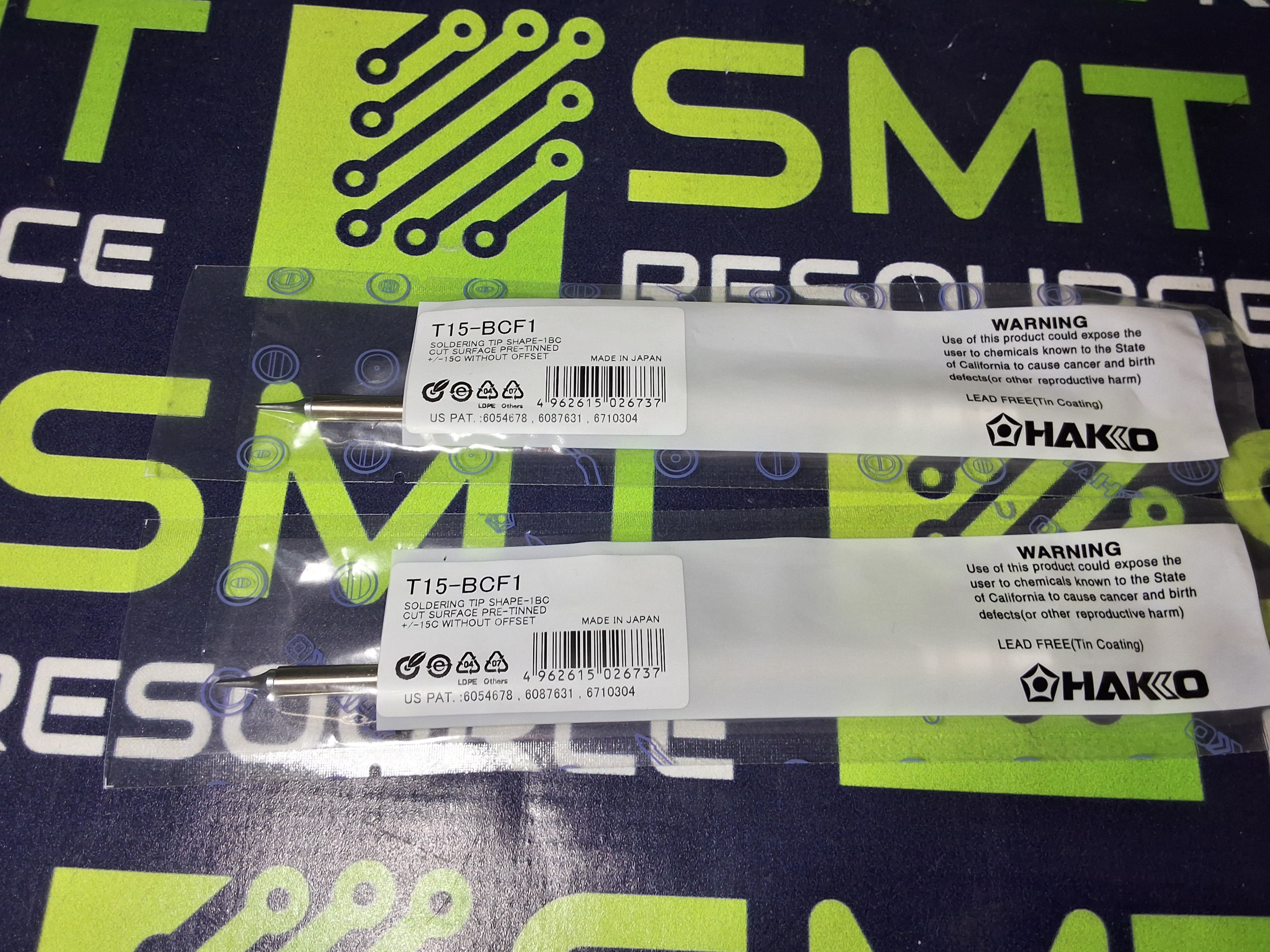 HAKKO T15-BCF1 SOLDERING TIP; BEVEL 45° x 11.5mm - BRAND NEW