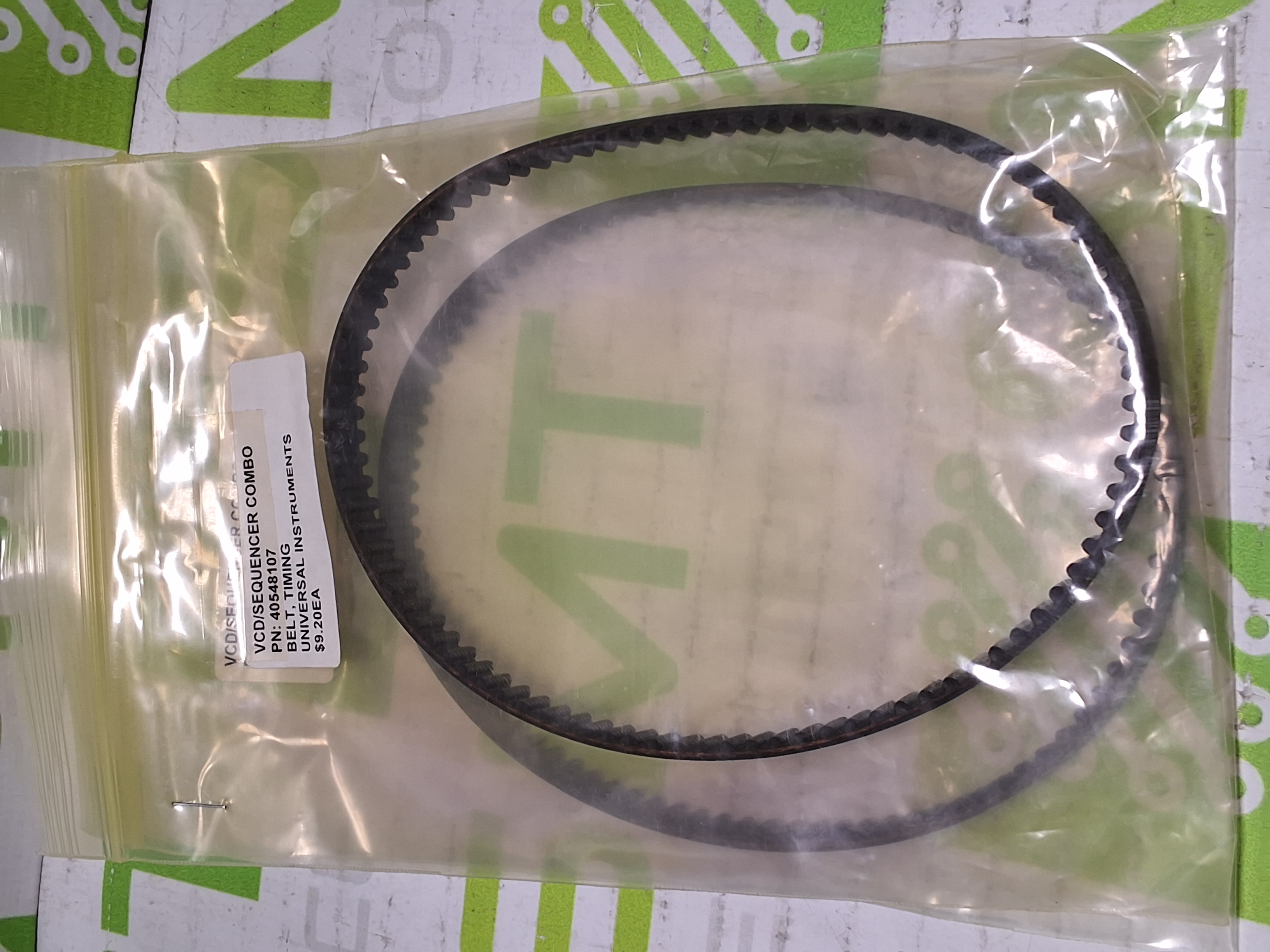 UNIVERSAL INSTRUMENTS 40548107 TIMING BELT - BRAND NEW