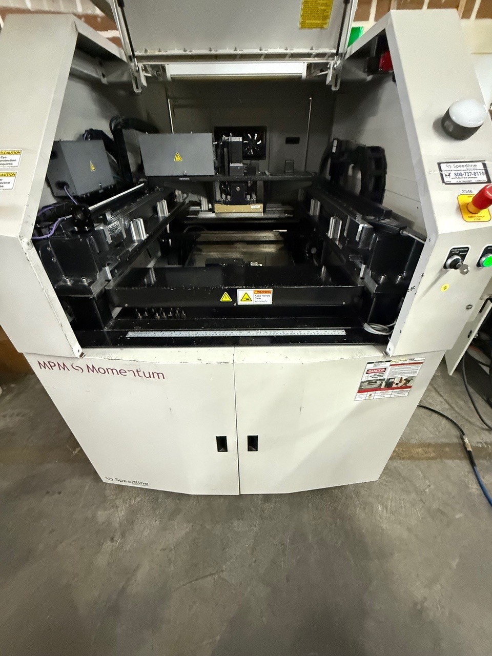 Used 2010 MPM Speedline Momentum Stencil Printer