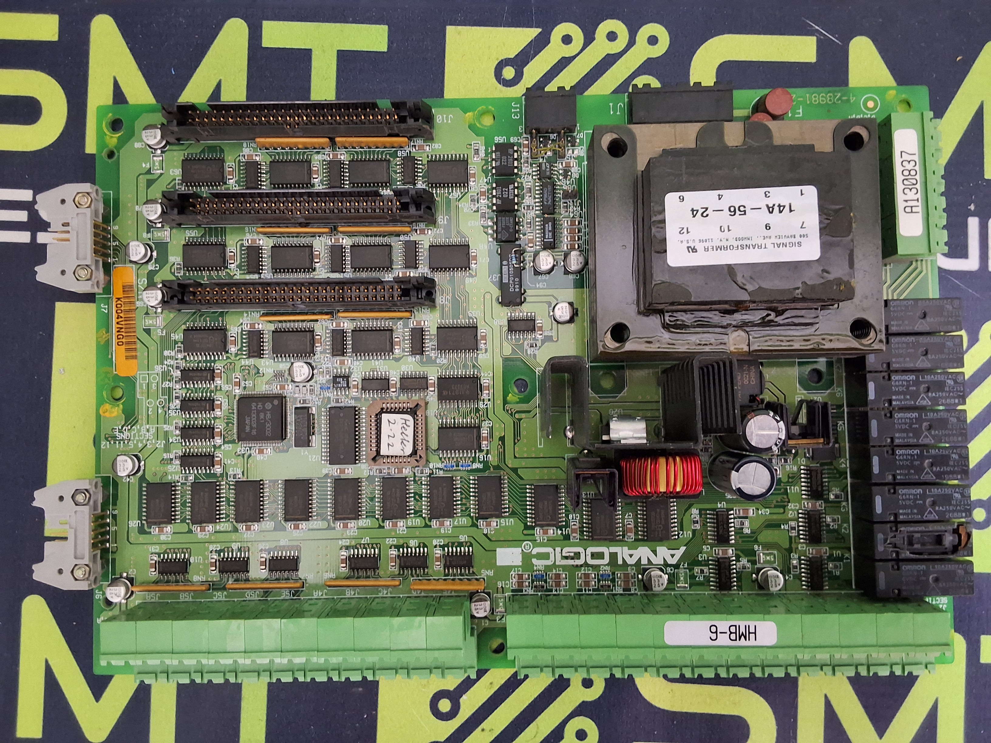 Used HELLER PL10-28981HMB MOTHER BOARD AND MAIN CONTROL BOARD HELLER 4-28981-2