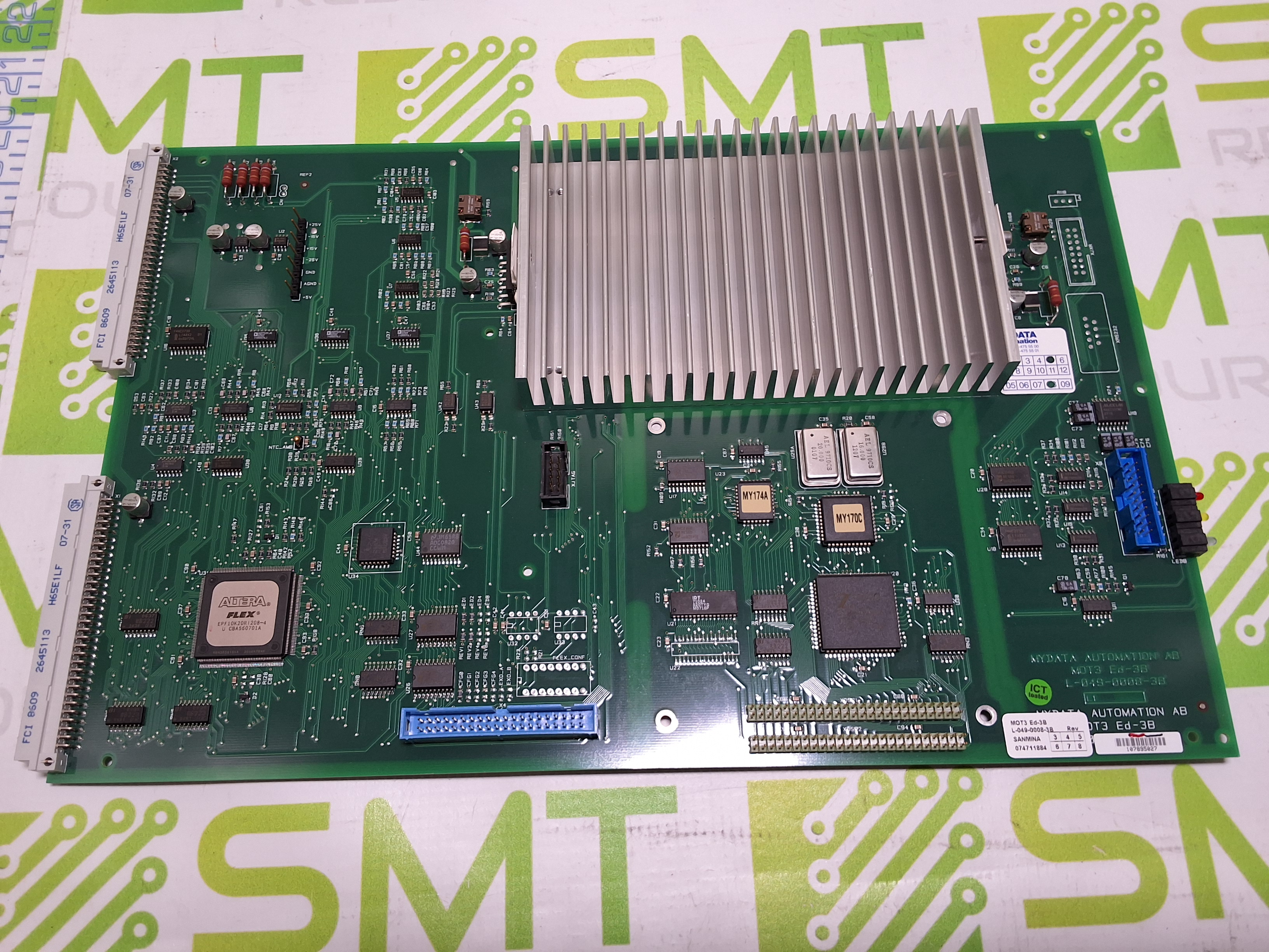 Used MYDATA MOT3 Ed-3B PCB L-049-0008-3B 