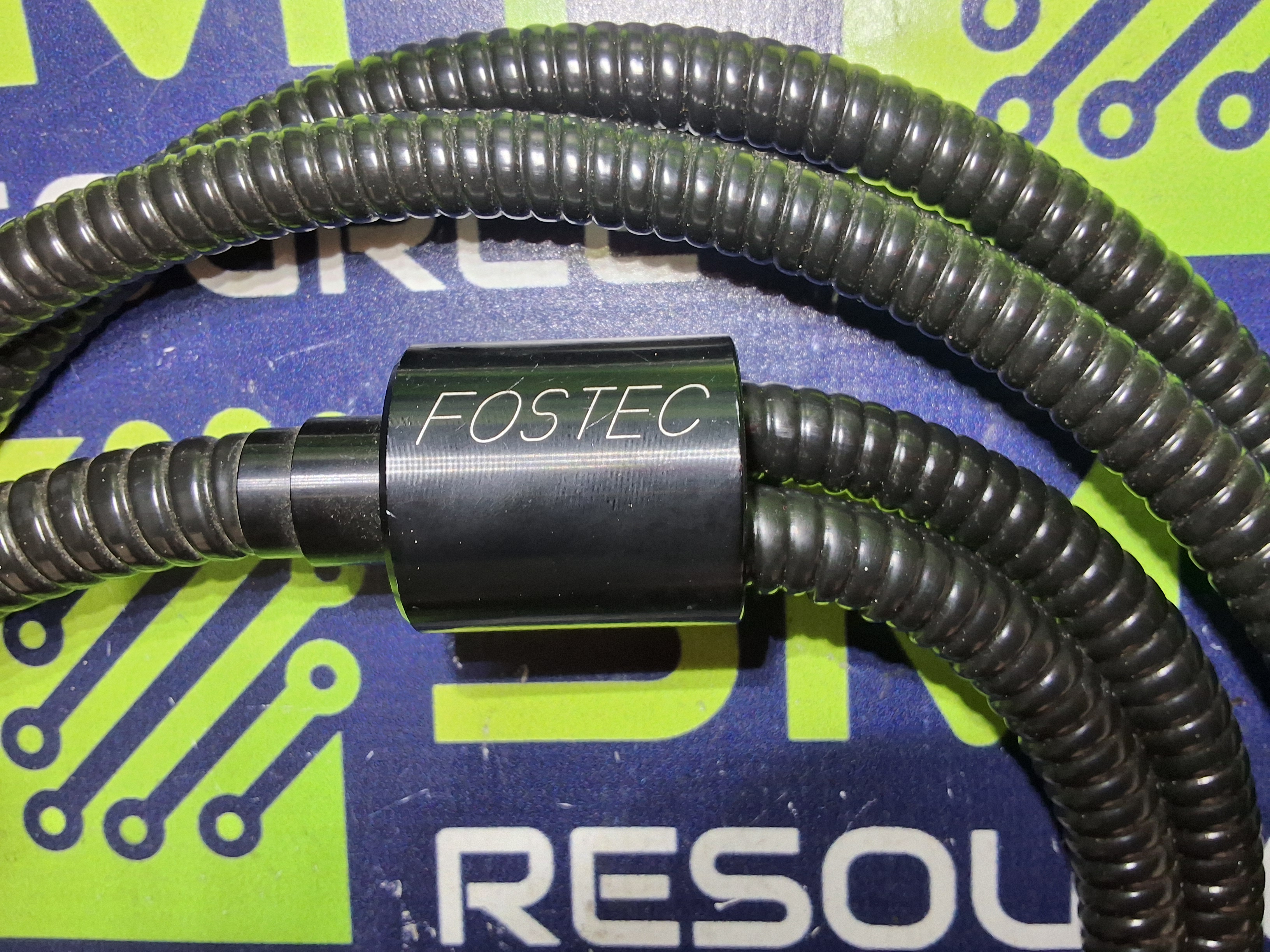 Used FOSTEC FOS 03/98 FIBER OPTIC CABLE ASSEMBLY SN 055