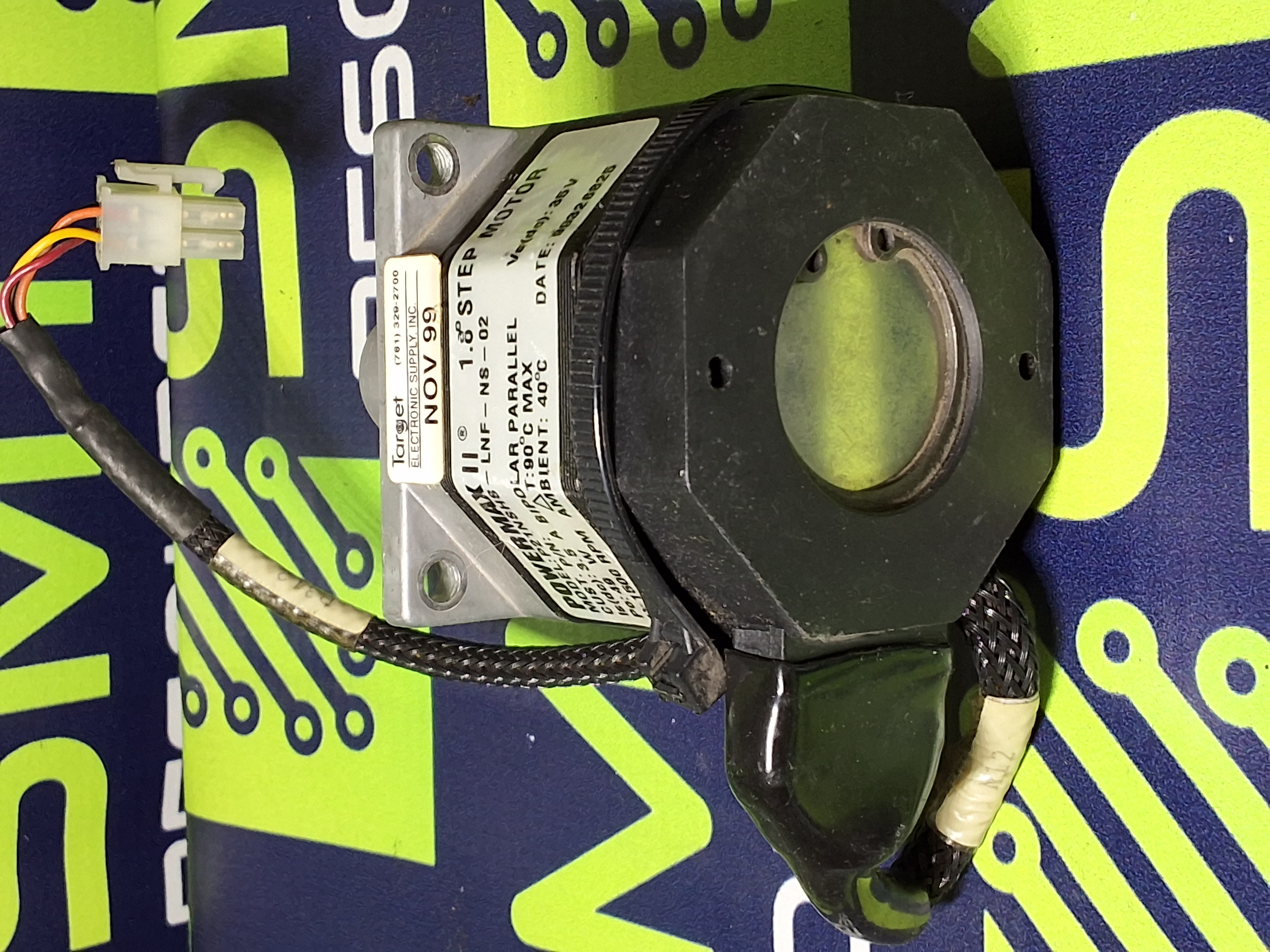 Used POWERMAX II P21NSHS-LNF-NS-02 STEP MOTOR