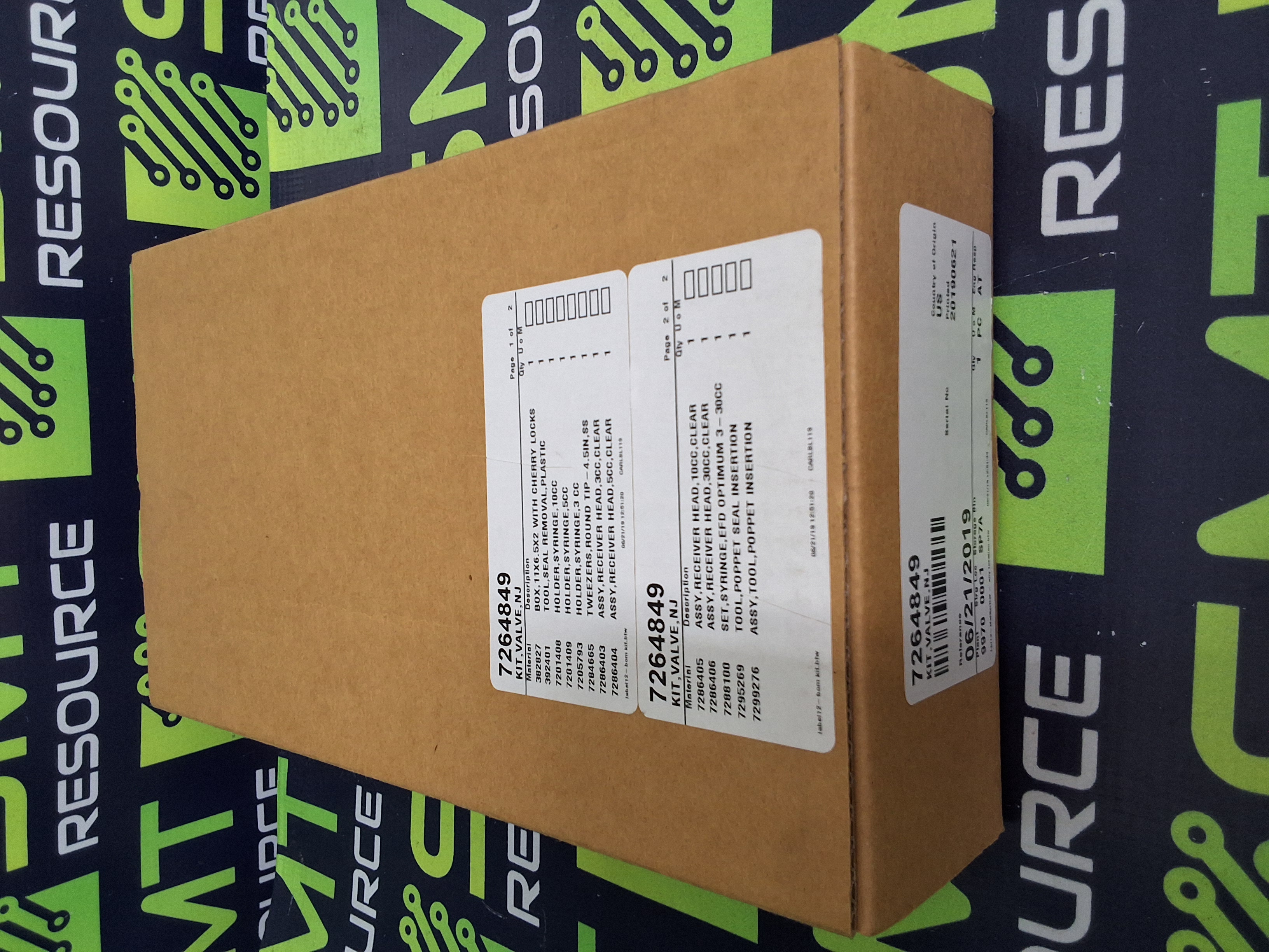 NORDSON ASYMTEK 7264849 INCOMPLETE VALVE KIT - NEW