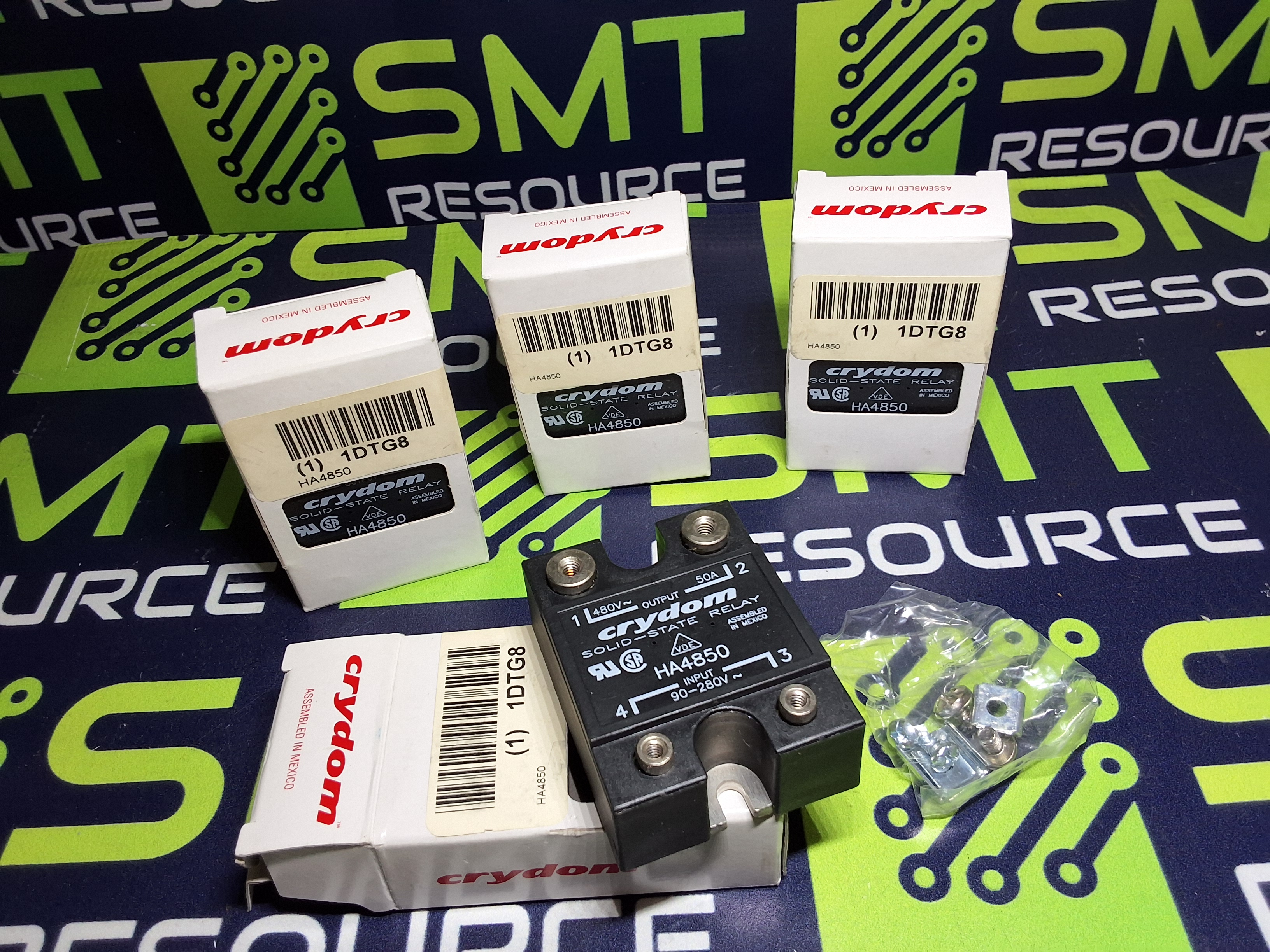 CRYDOM HA4850 SOLID STATE RELAY 1DTG8 90/280V 50A 480V - BRAND NEW IN BOX