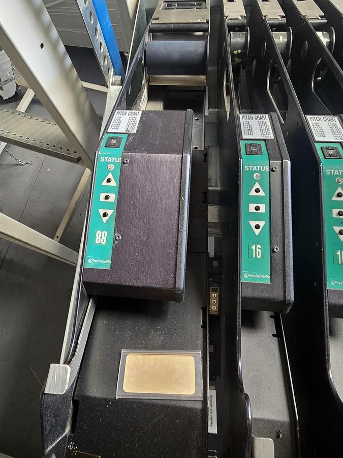 Used UNIVERSAL INSTRUMENTS 49681201 88mm GREEN PRECISIONPRO TAPE FEEDER