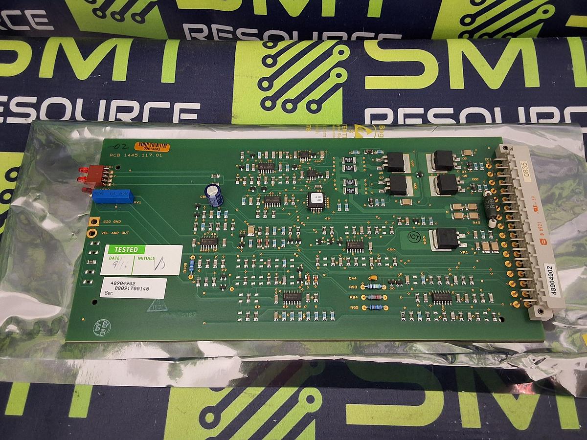 Used PARKER 1445.117.01 CIRCUIT BOARD 48904902 
