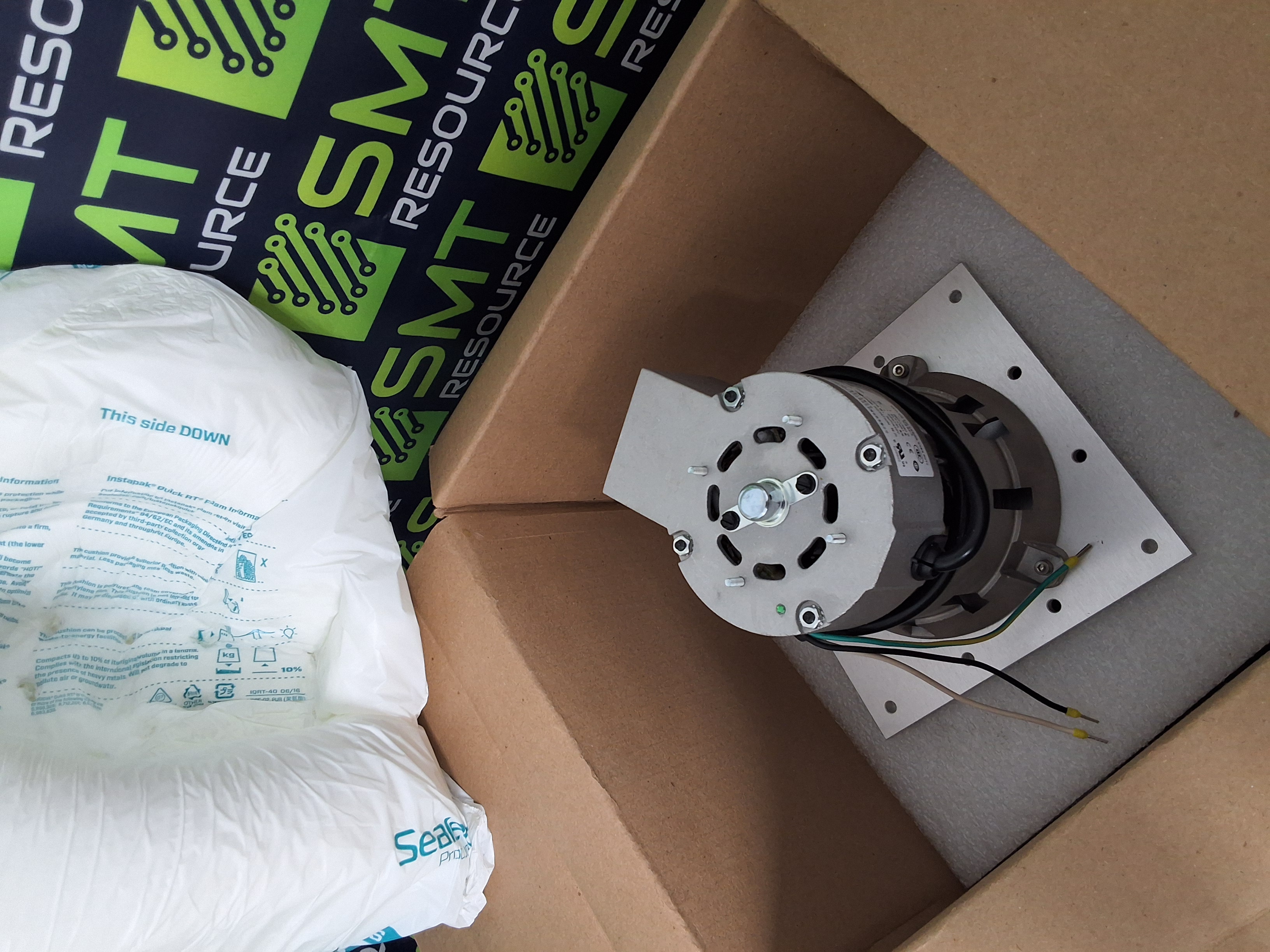 NIDEC / HELLER K41MYABK-1036 PERMANENT SPLIT CAPACITOR AC BLOWER MOTOR 210–240V - BRAND NEW