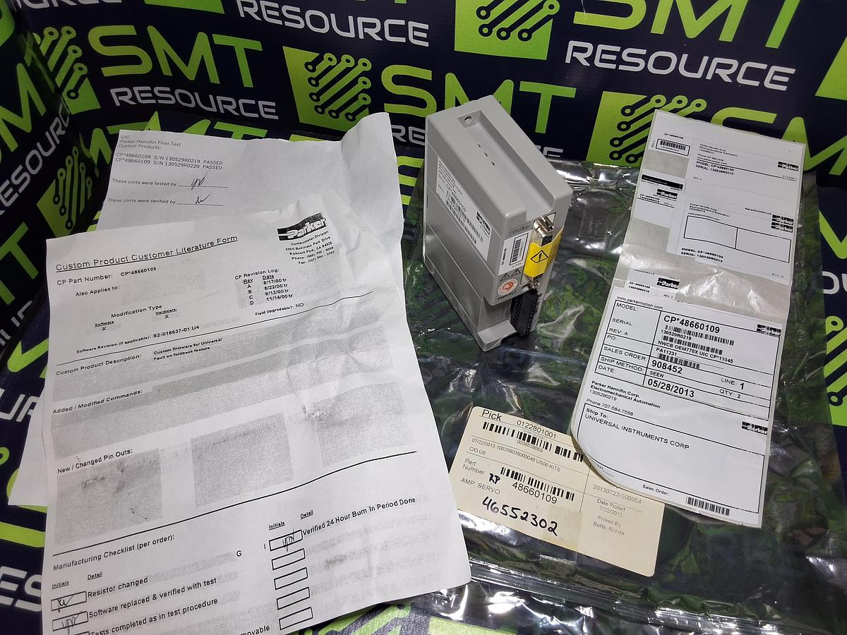 PARKER COMPUMOTOR CP*48660109 SERVO MOTOR DRIVE CONTROLLER - BRAND NEW - TESTED