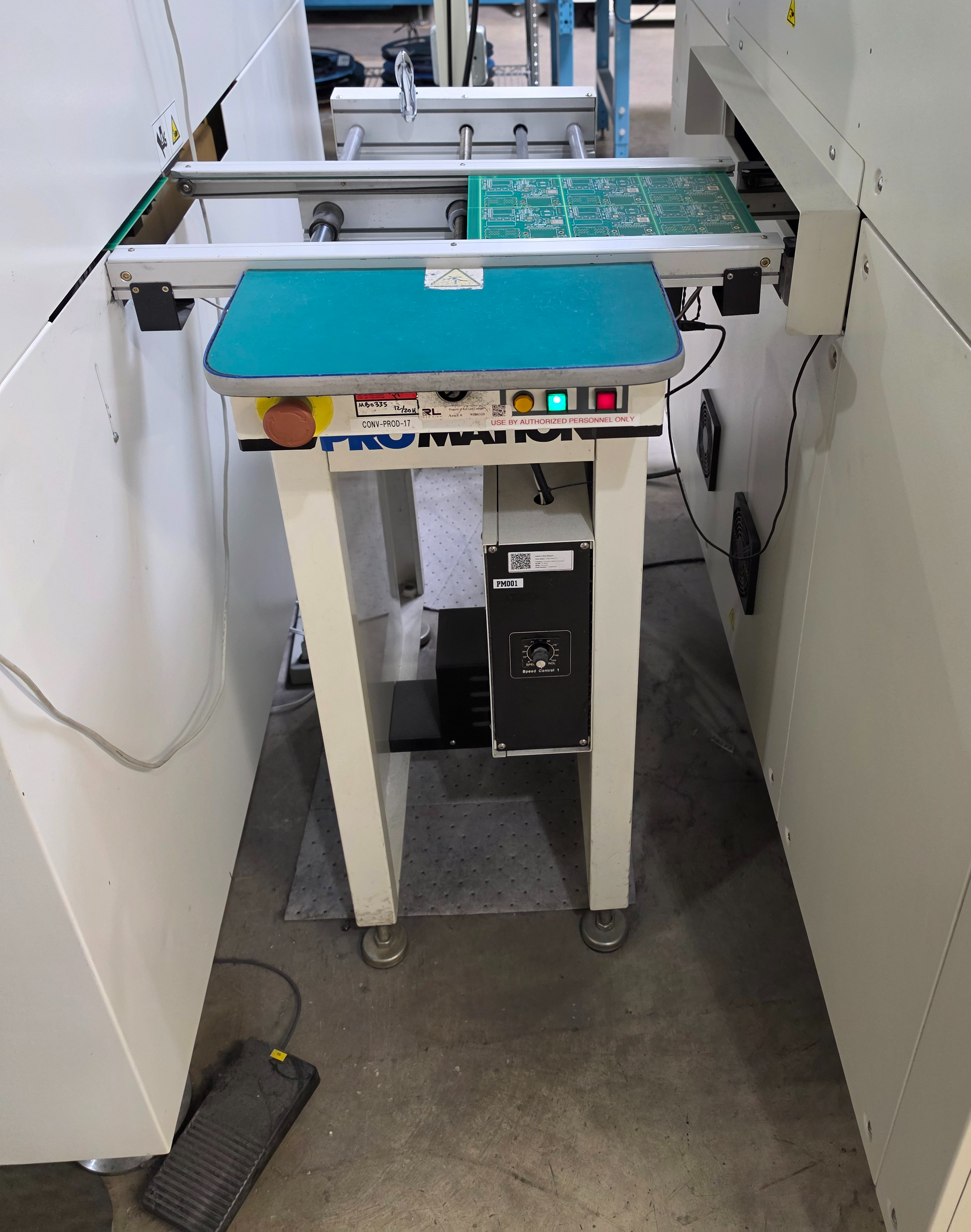 Used Promation TC-60 Transfer Conveyor