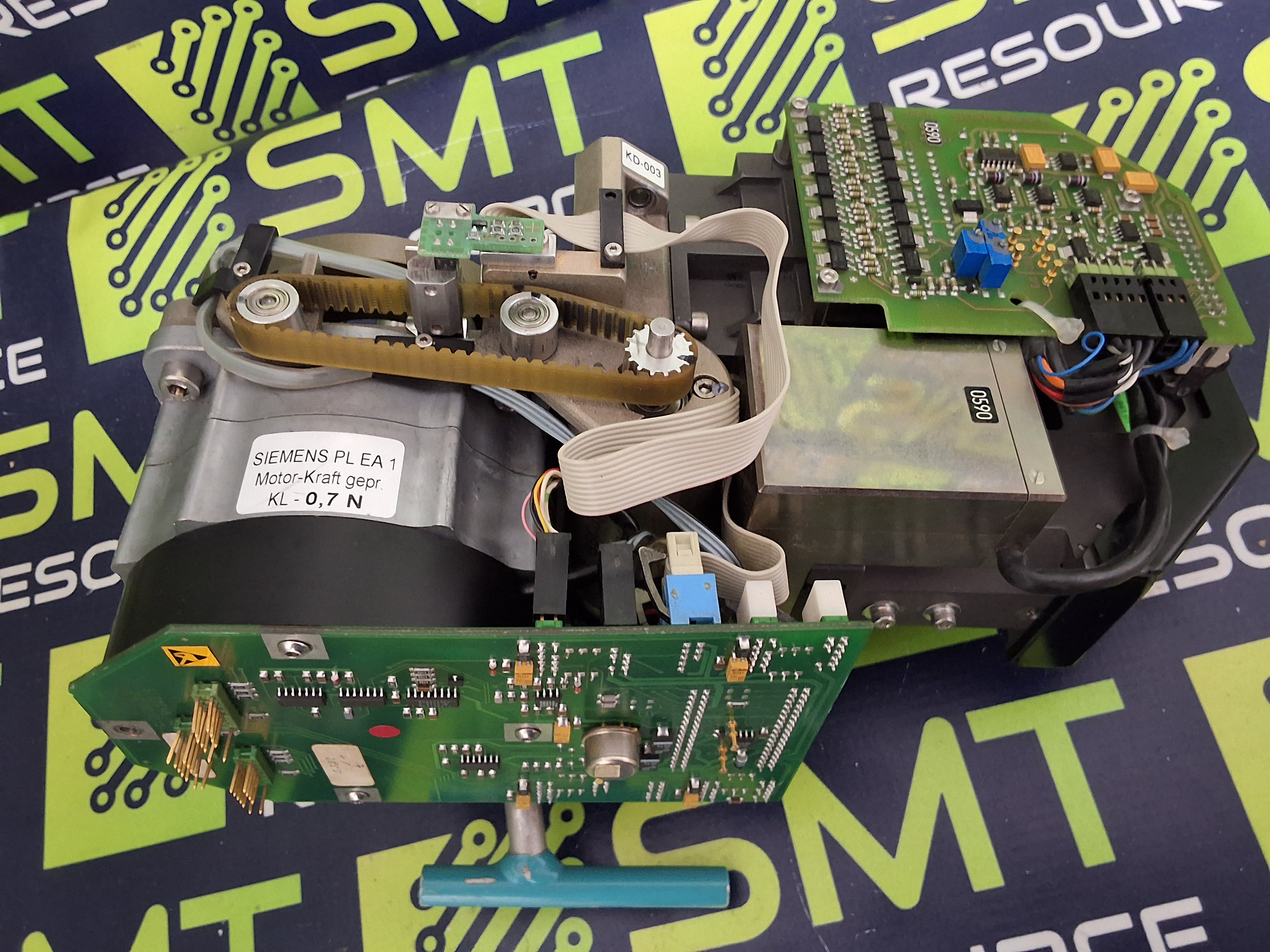 Used SIEMENS SMT SIPLACE RV HEAD FOR F4 AND SP20 / S20 PLACEMENT EQUIPMENT 00321405-02