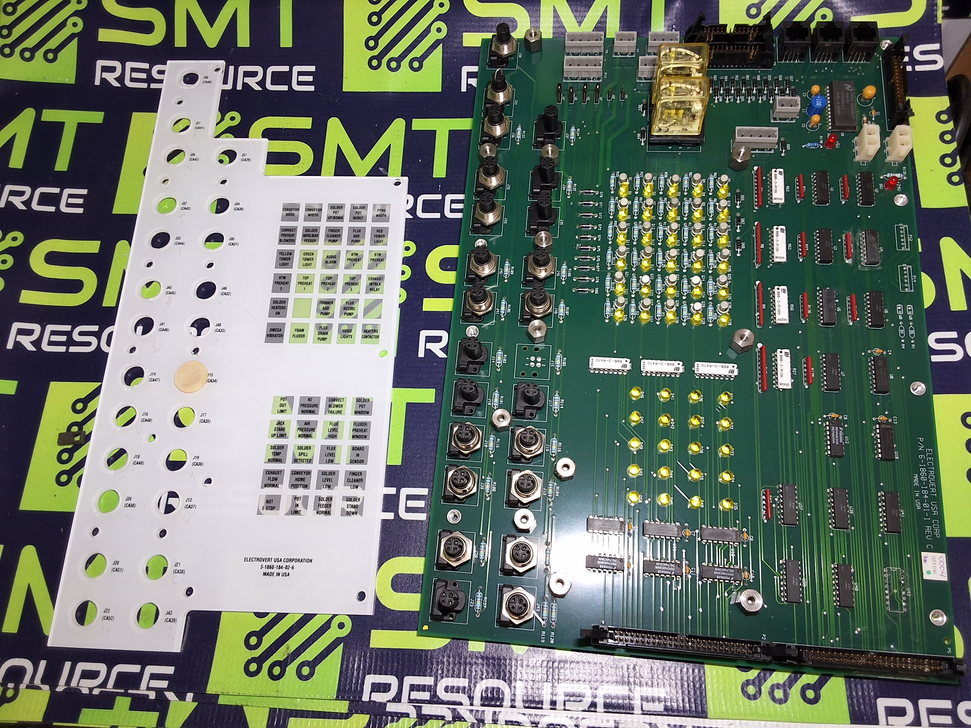 Used ELECTROVERT I/O INTERFACE BOARD