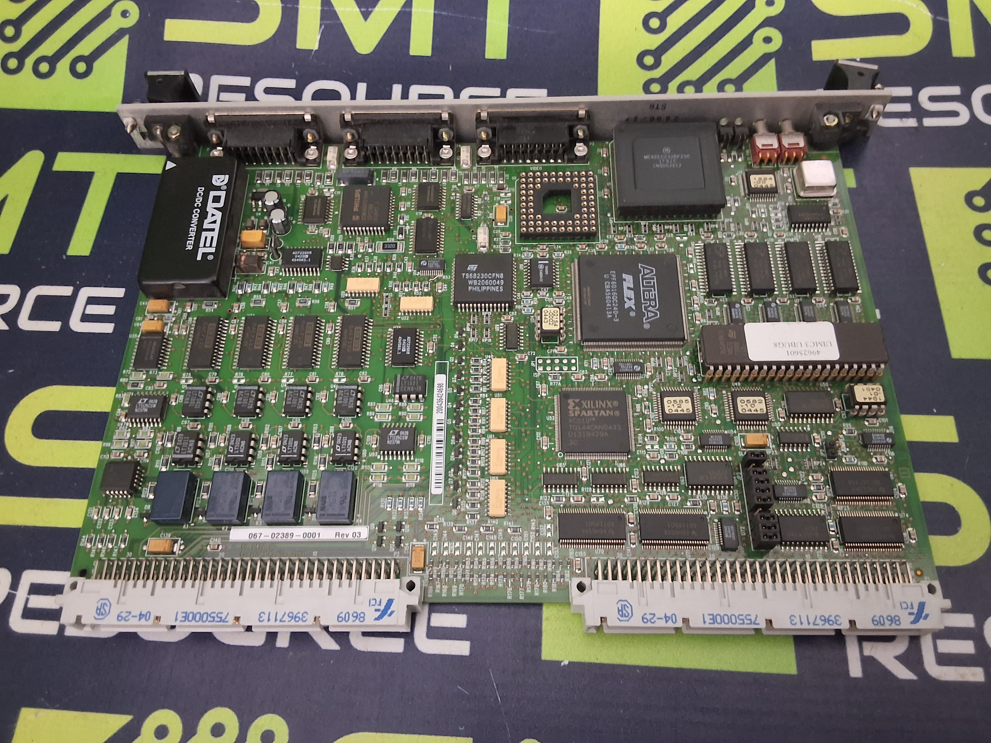 Used RADISYS 067-02389-0001 AXIS MOTION CONTROL BOARD 49625601