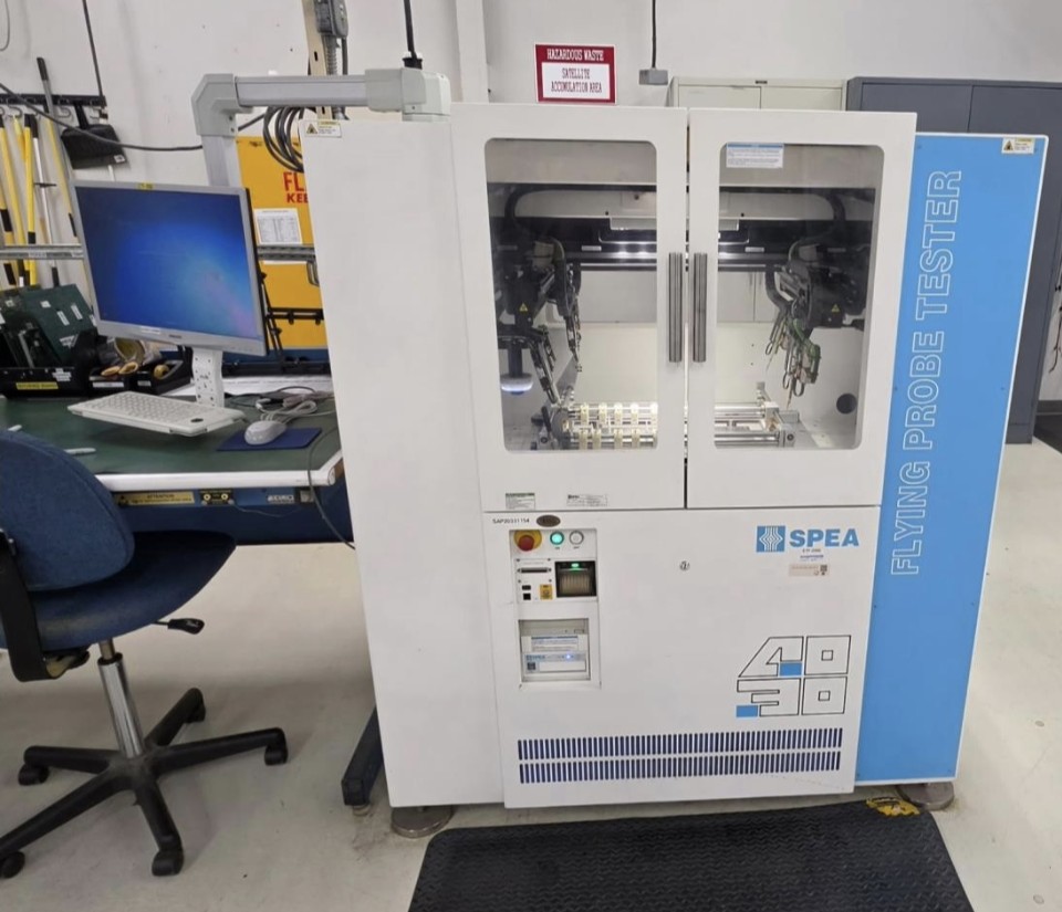 Used 2013 SPEA 4030 Flying Probe PCB Test System