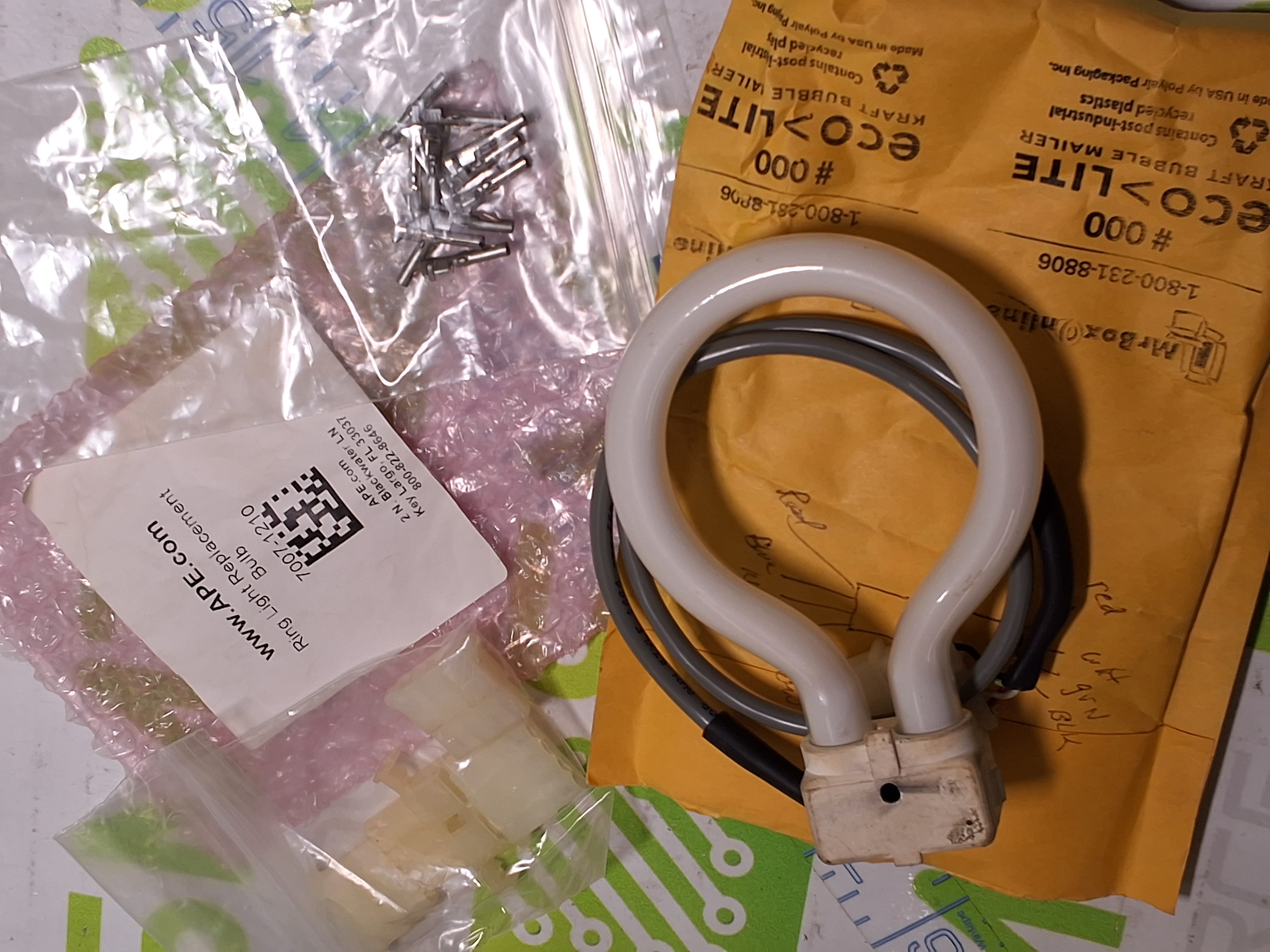 Used APE 7007-1210 RING LIGHT REPLACEMENT BULB