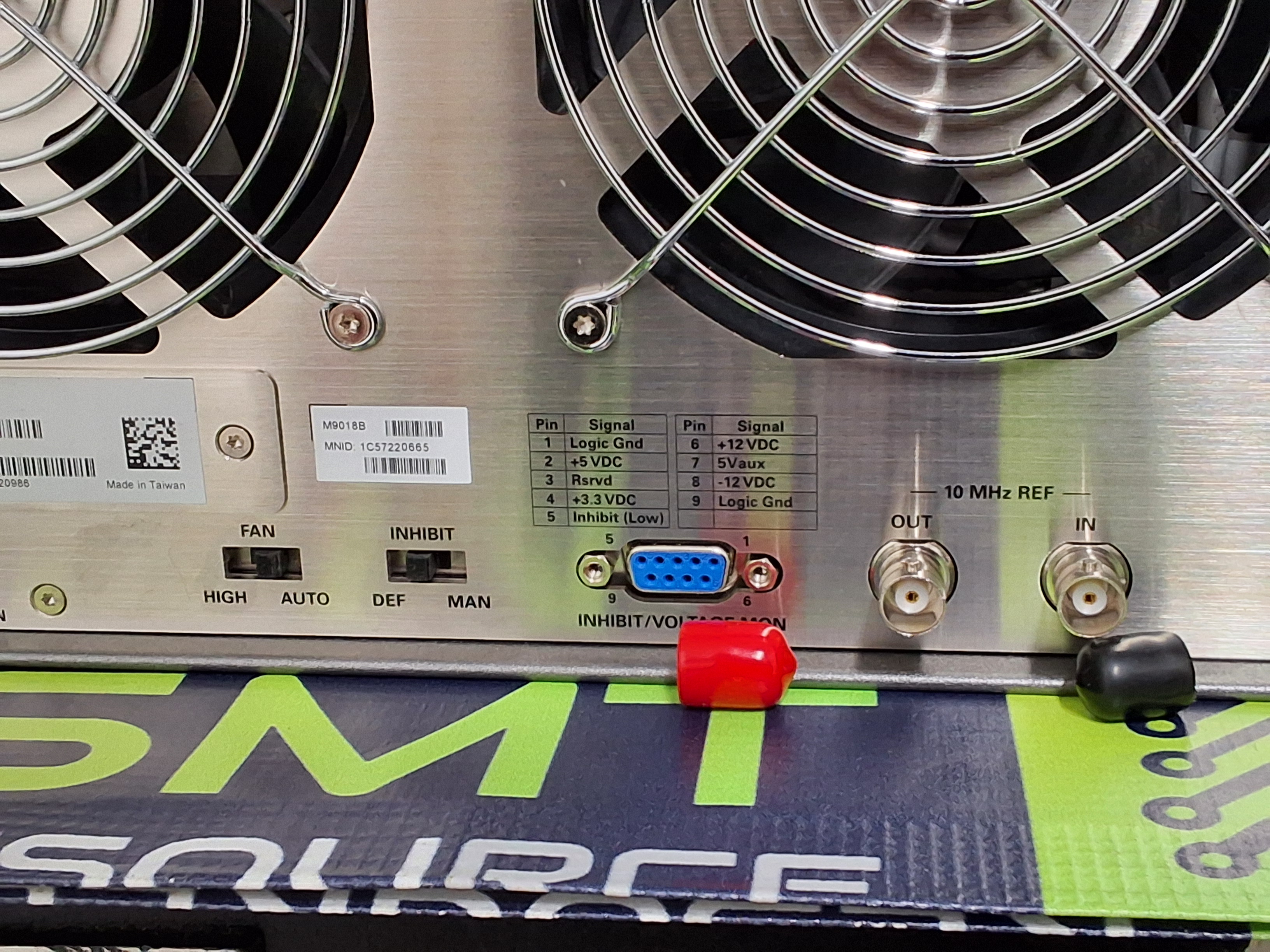 Used KEYSIGHT PXIe CHASSIS M901B ADVANCE SWITCH FABRIC 18-SLOT