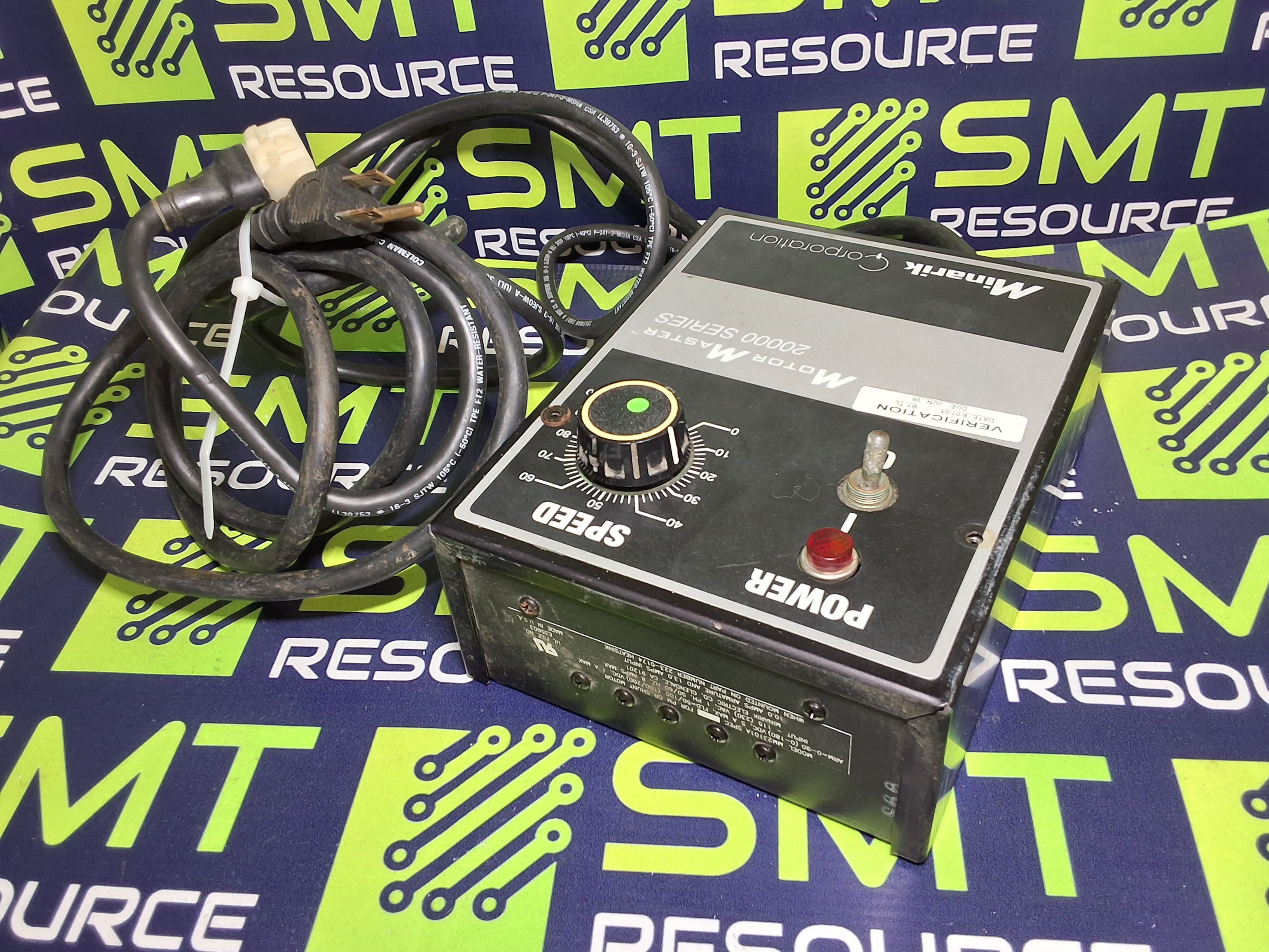 Used MINARIK CORP MM23101A MOTOR MASTER 20000 SERIES DRIVE CONTROL