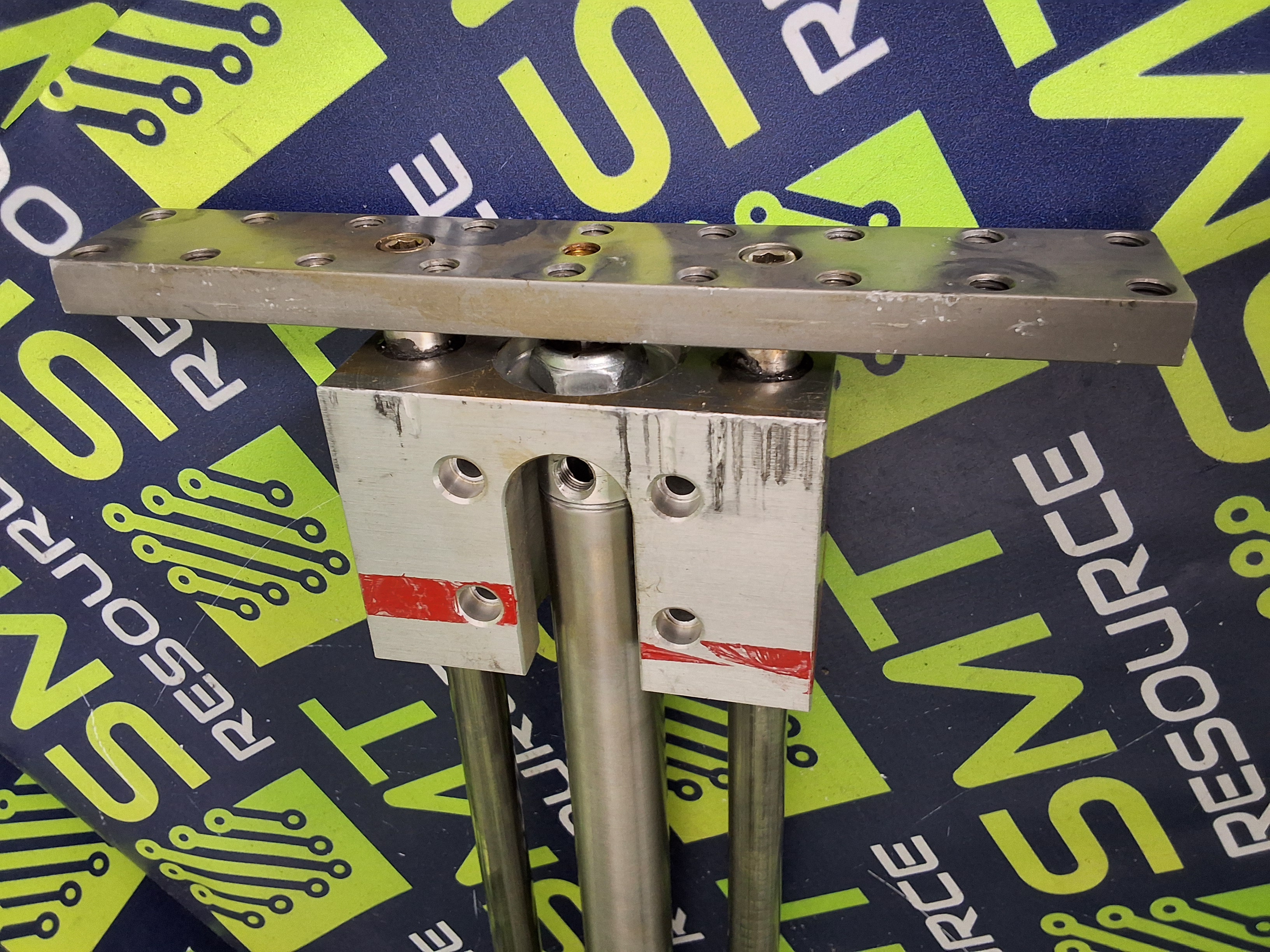 Used BIMBA TE-0917-BM PNEUMATIC CYLINDER / DOUBLE-ACTING COMPOSITE LINEAR THRUSTER ACTUATOR
