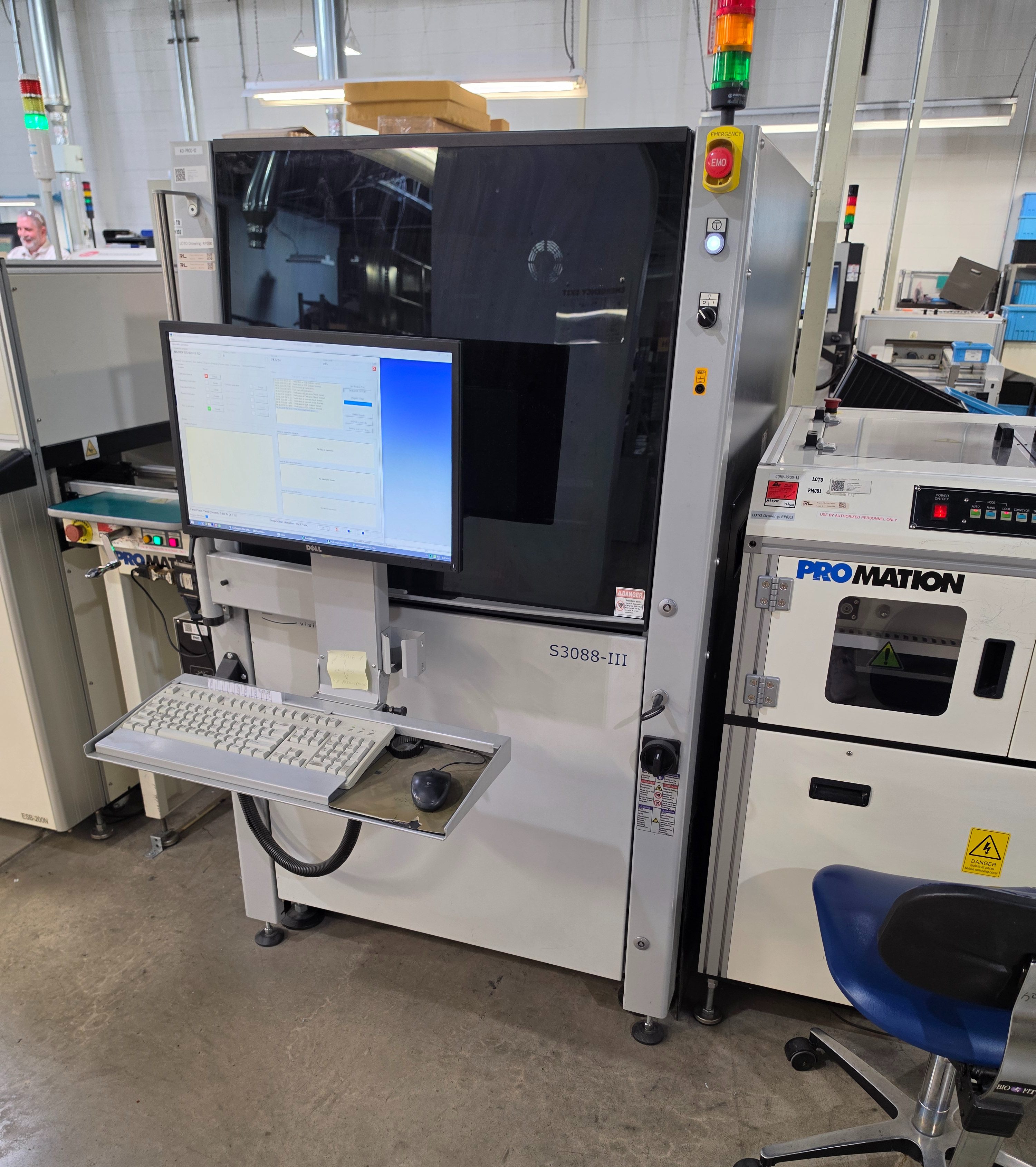 Used Viscom S3088‑III AOI Inspection System