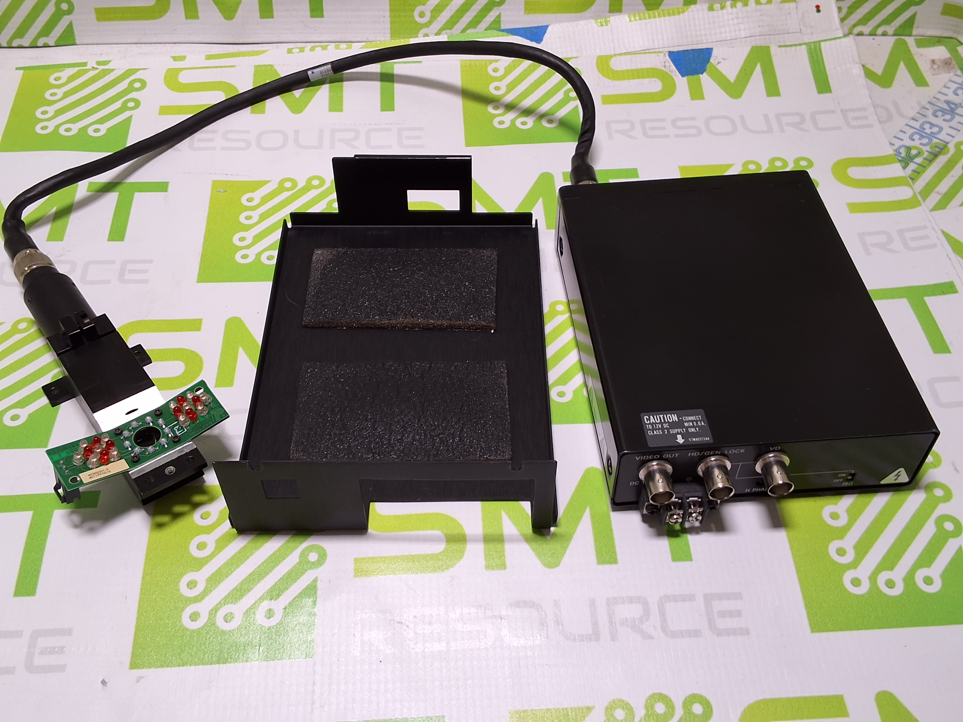 Used PANASONIC GP-MS112V POWER SUPPLY B/W CCD PEC CAMERA ASSEMBLY 45269201-A