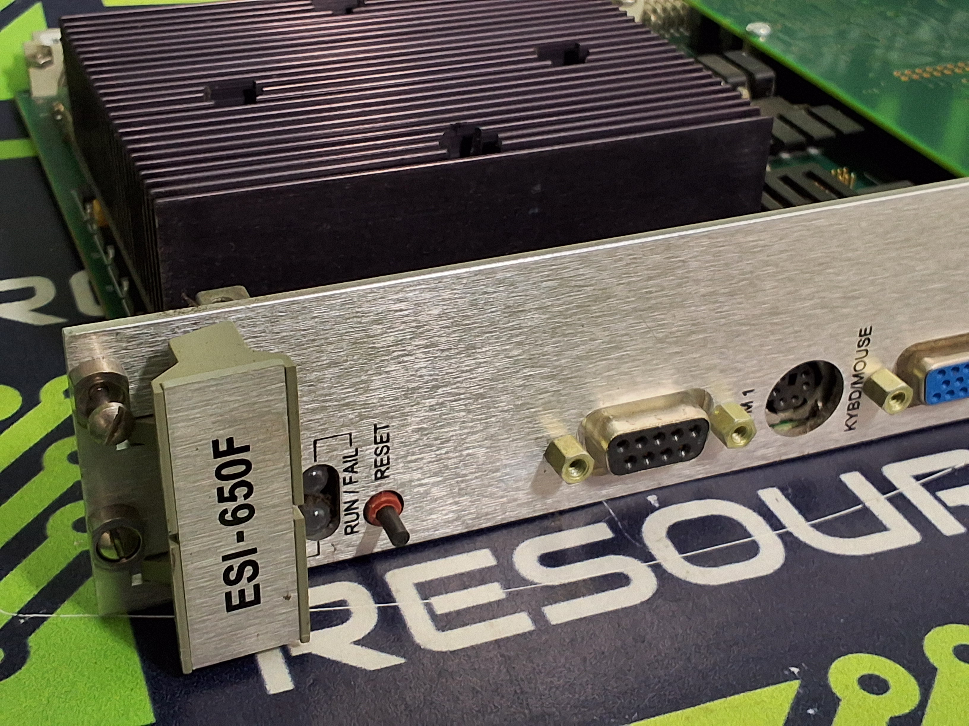 Used UNIVERSAL INSTRUMENTS ESI-650F VISION PROCESSOR MODULE 136245