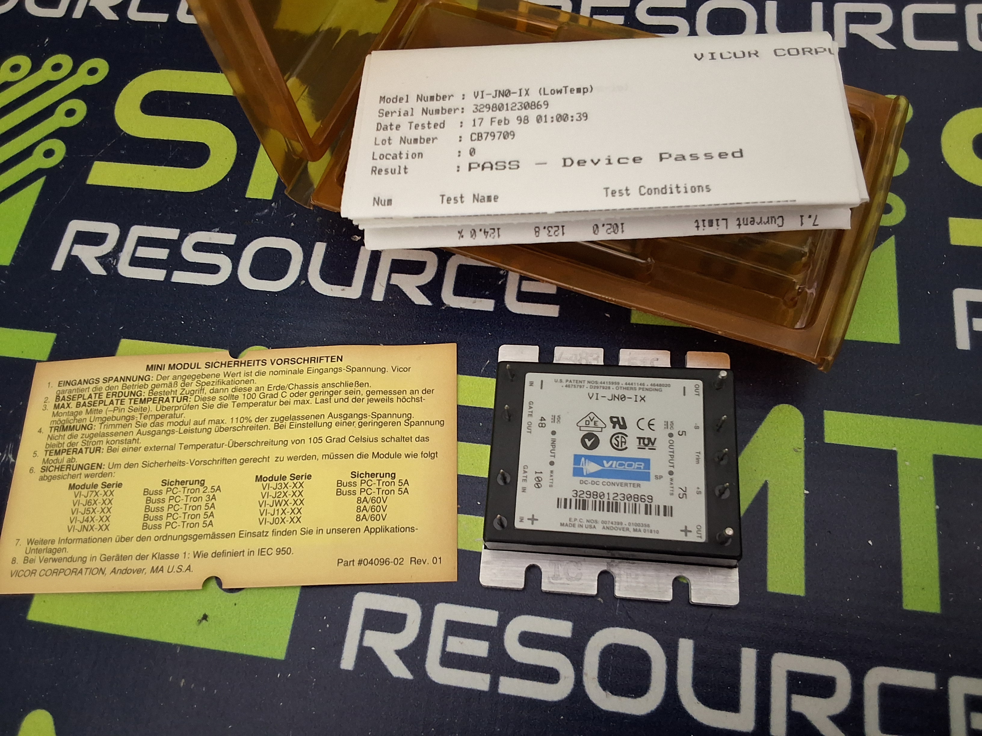 Used DC-DC converter module