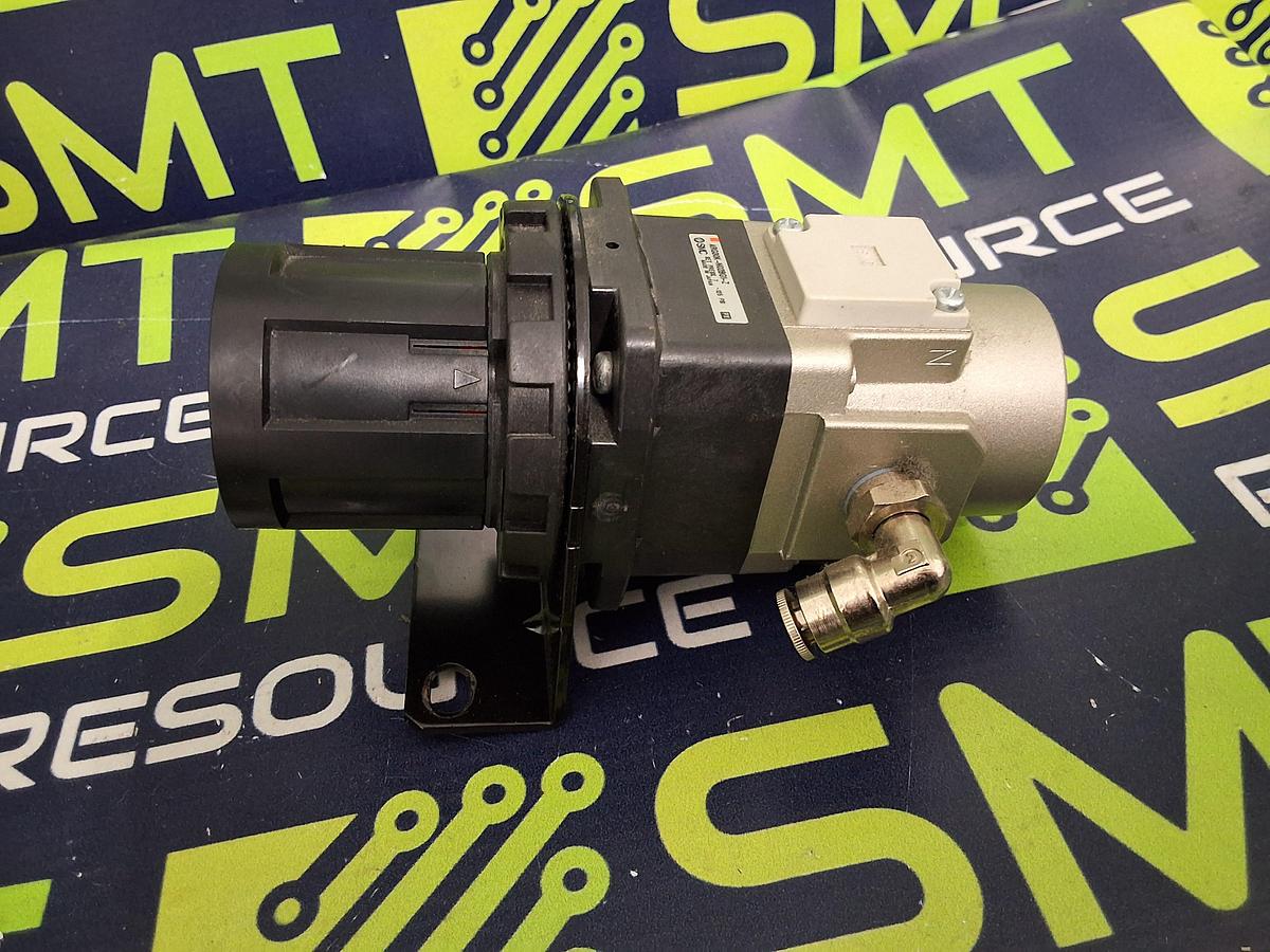 Used SMC ARG30K-N02BG1-Z PNEUMATIC REGULATOR 125 PSI