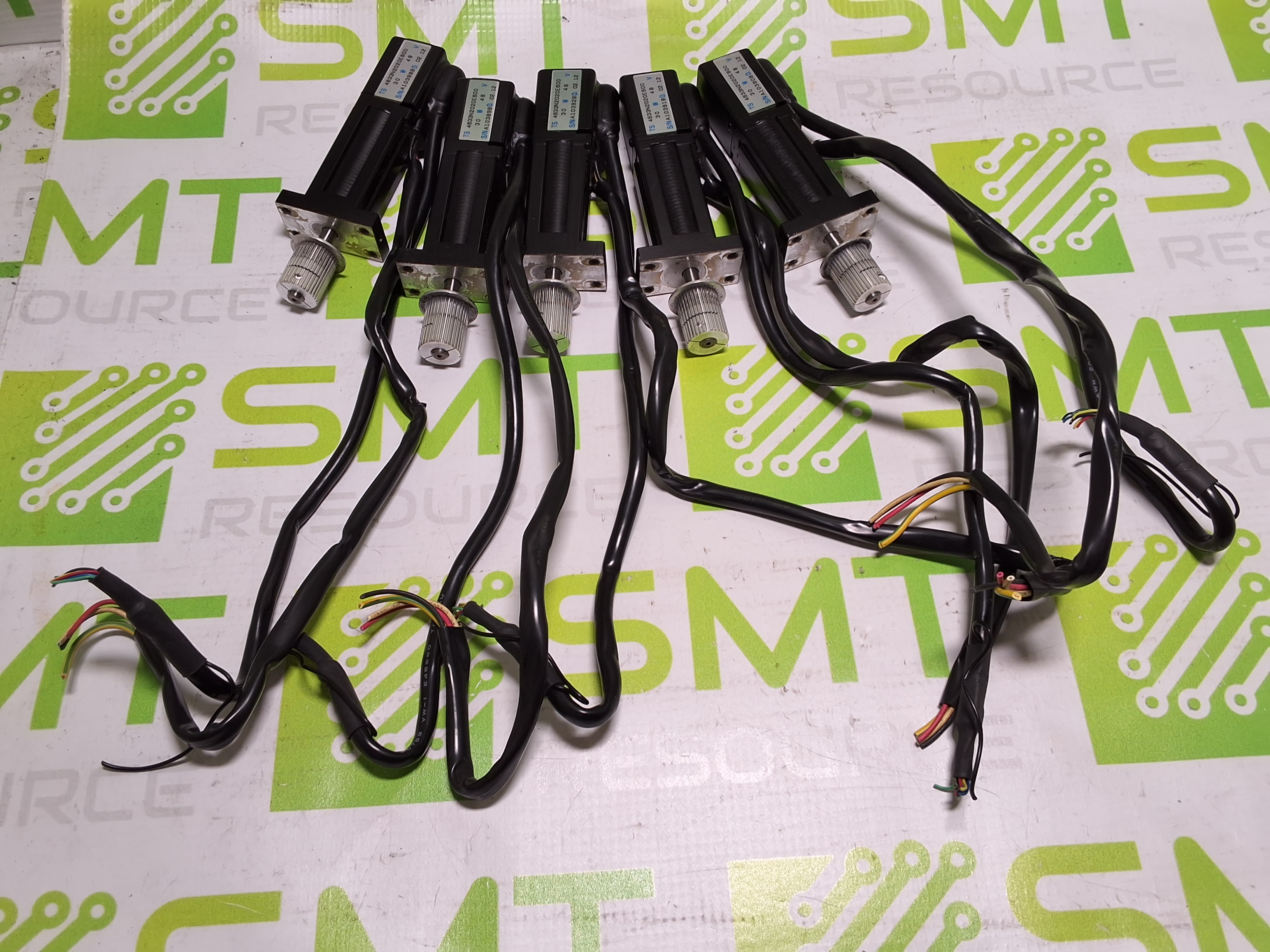 Used TAMAGAWA JUKI 4633N2020E600 SERVO MOTOR 30W 48V