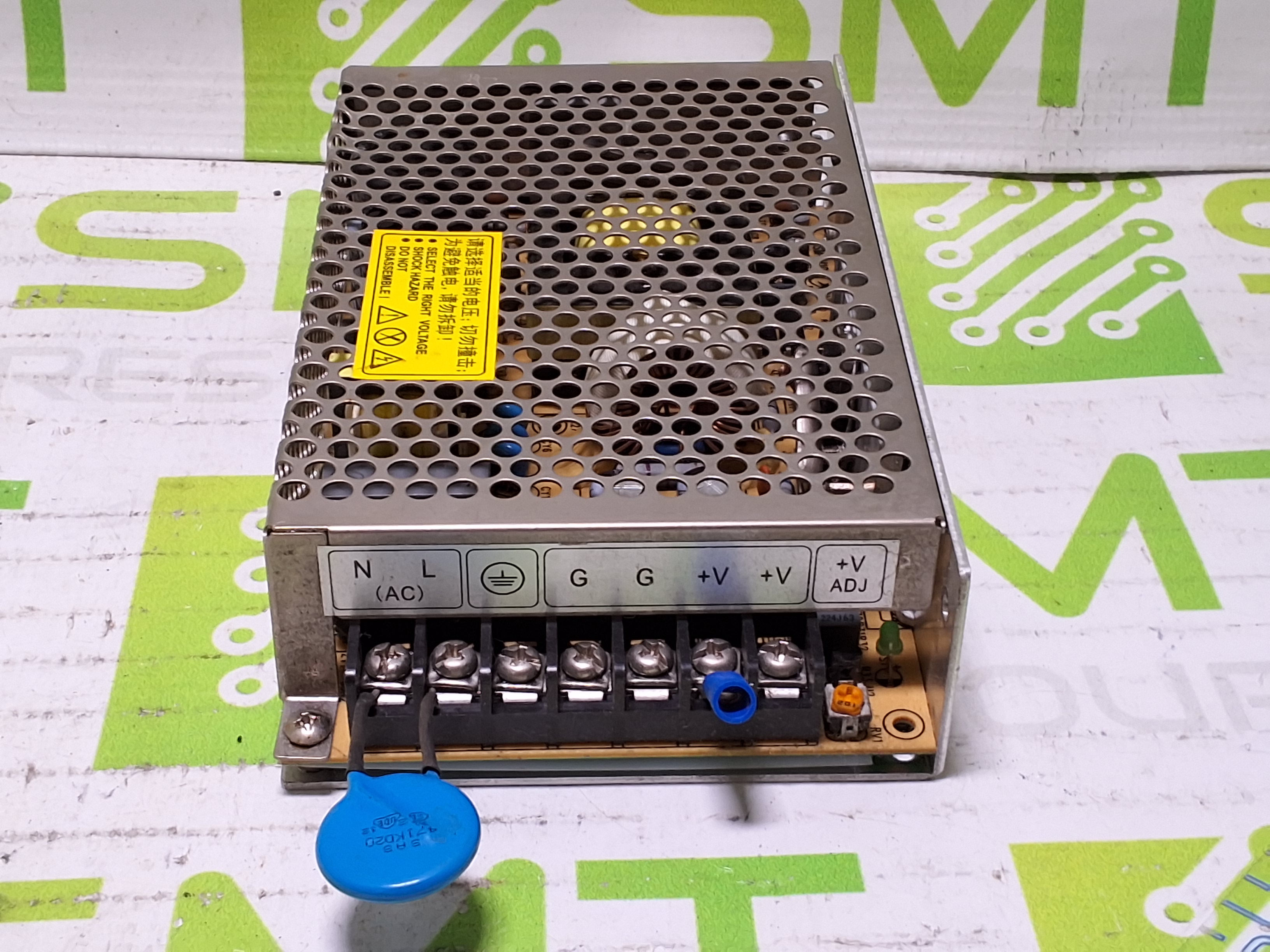 Used GSM-H100S24 POWER SUPPLY +24V 5.0A