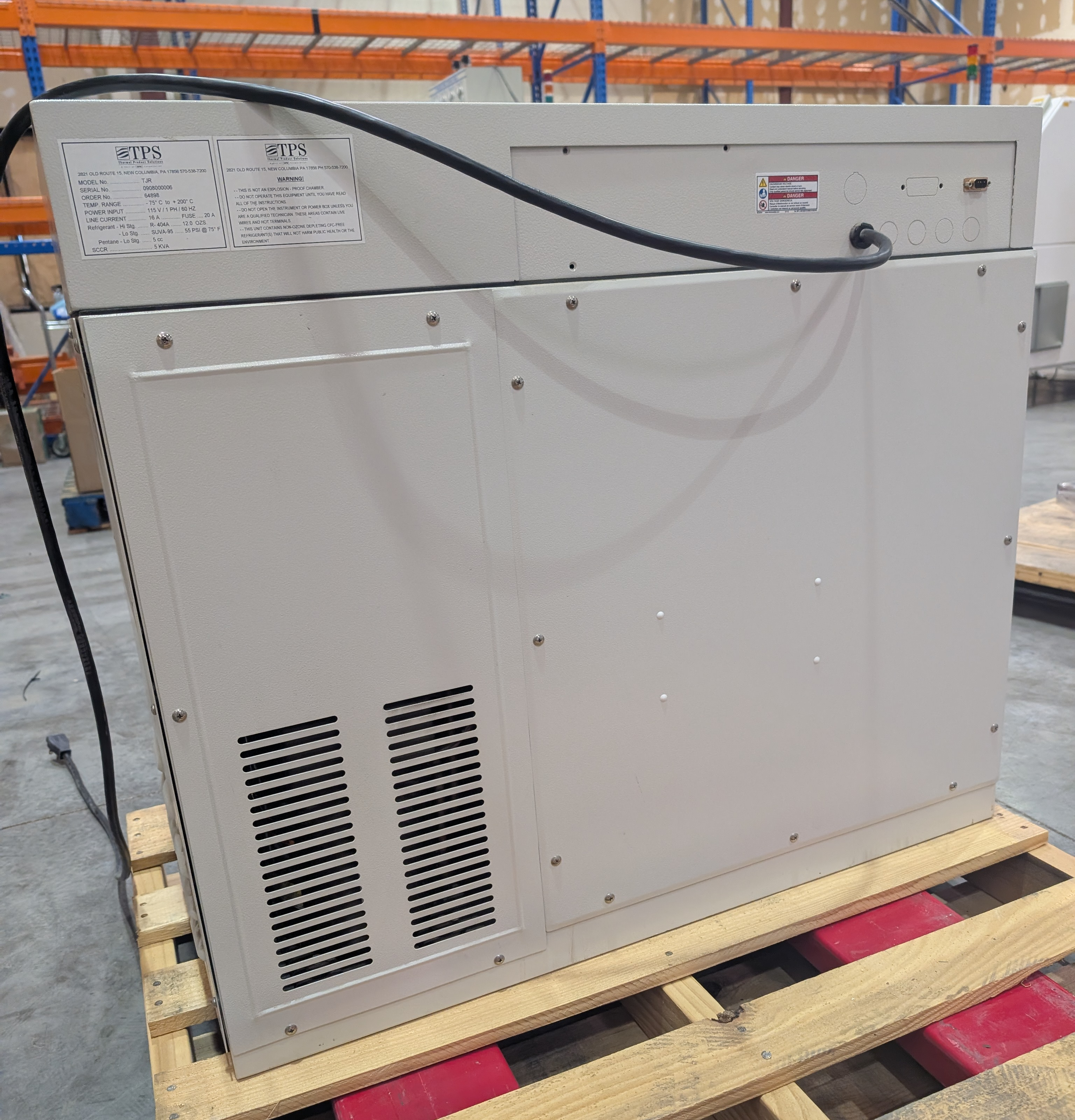 Used TPS BLUE M Tenney TJR