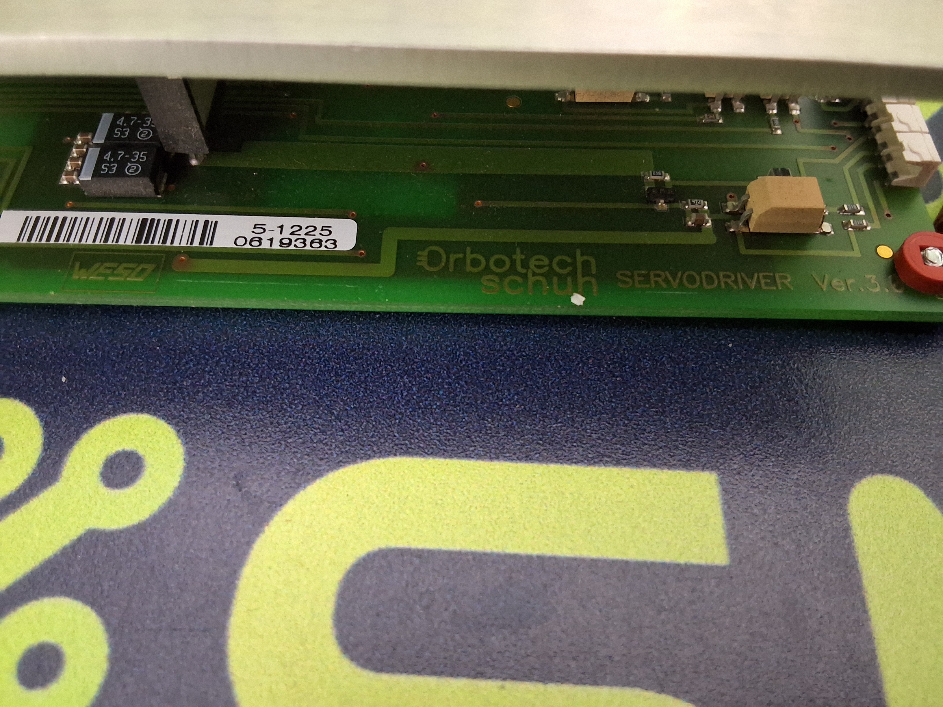 Used ORBOTECH 0354025A SERVO DRIVER REV. A