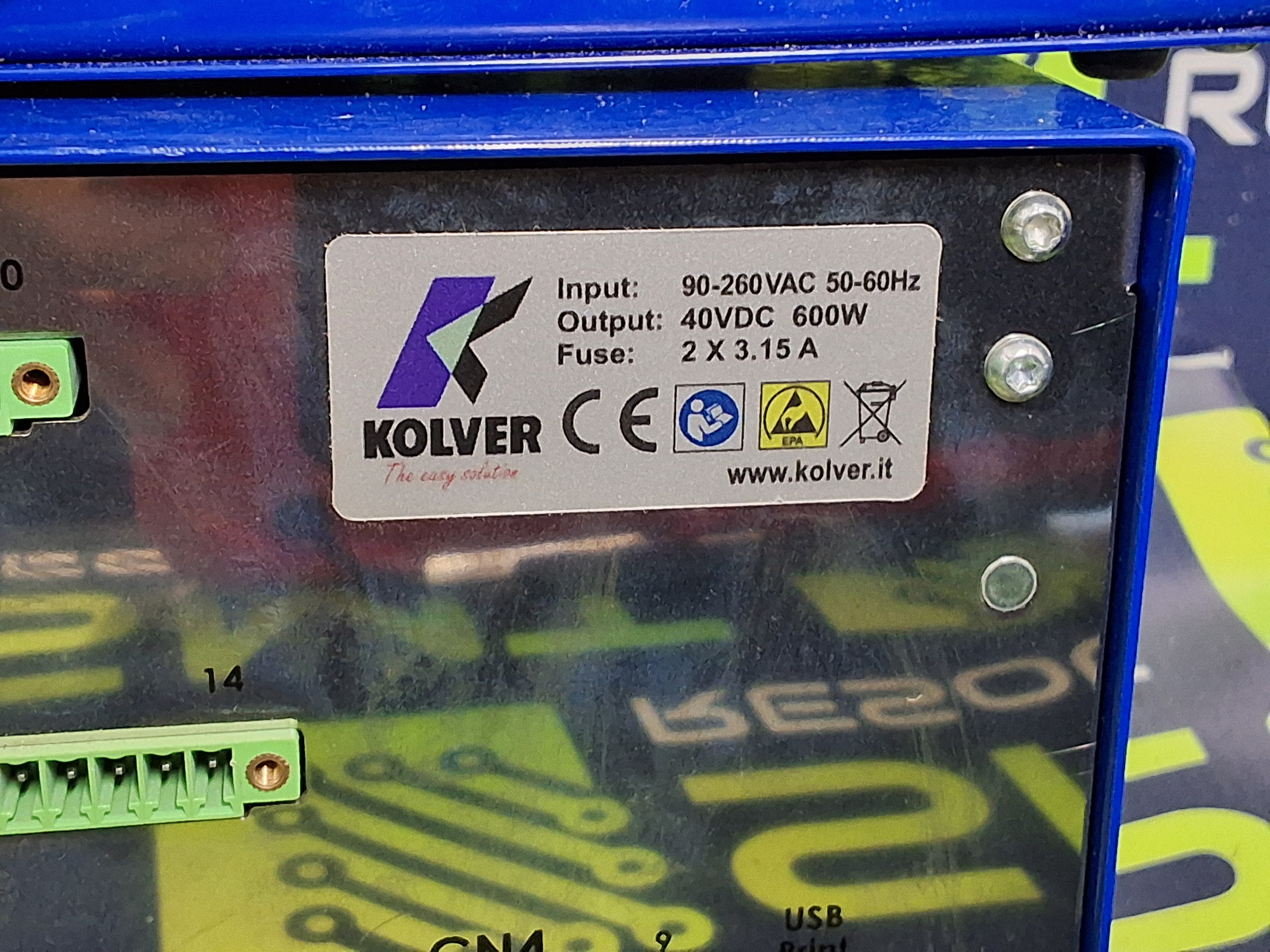 Used KOLVER EDU 2AE/TOP/TA POWER SUPPLY WITH KOLVER CBS 880 & KOLVER PLUTO 3D/TA ELECTRIC TORQUE SCREWDRIVER