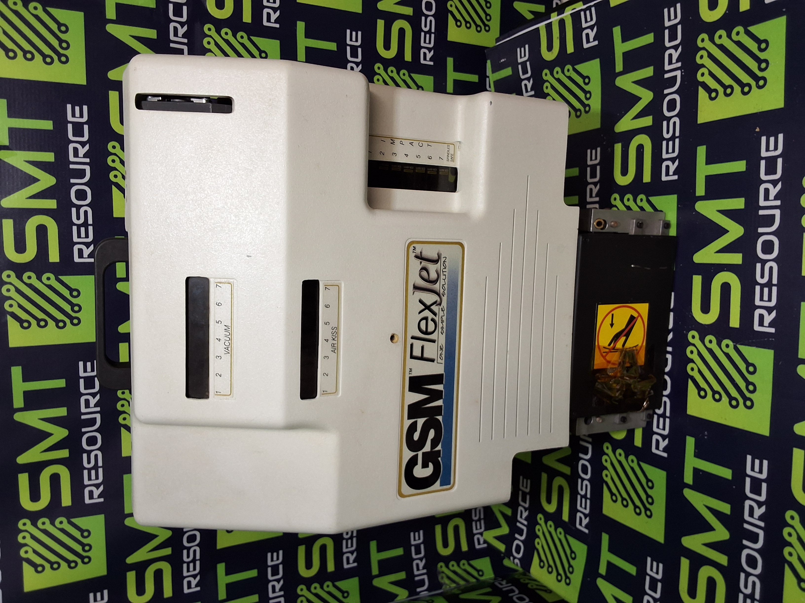 Used UNIVERSAL INSTRUMENTS 47443405 GSM FLEX JET HEAD ASSEMBLY