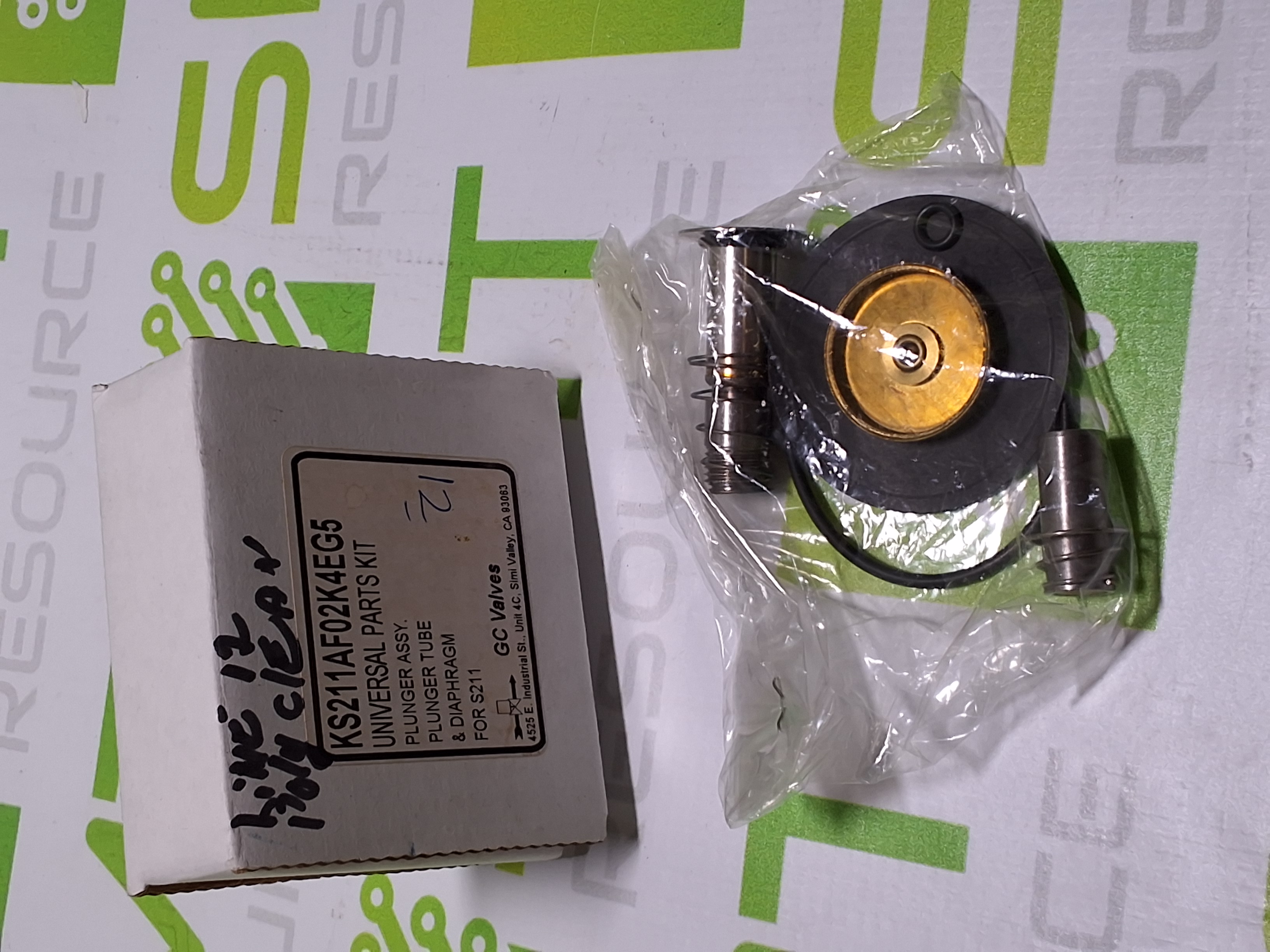 UNIVERSAL PARTS KIT KS211AF02K4EG5 GC VALVES - BRAND NEW