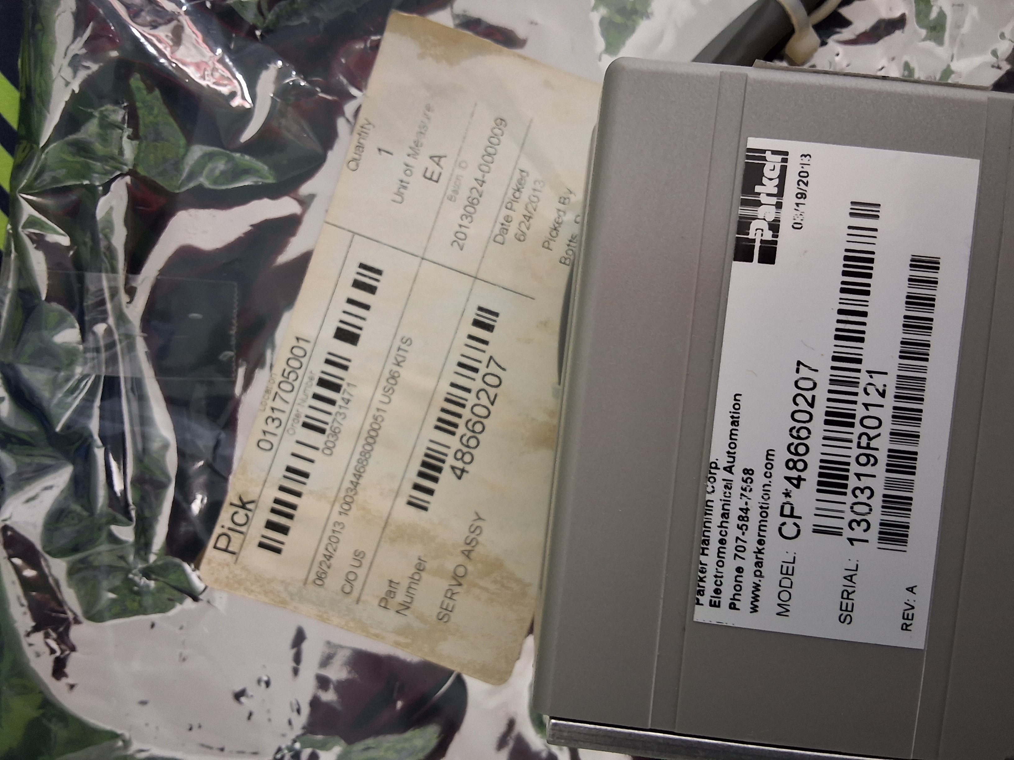 PARKER COMPUMOTOR CP*48660207 SERVO MOTOR DRIVE CONTROLLER - BRAND NEW - TESTED