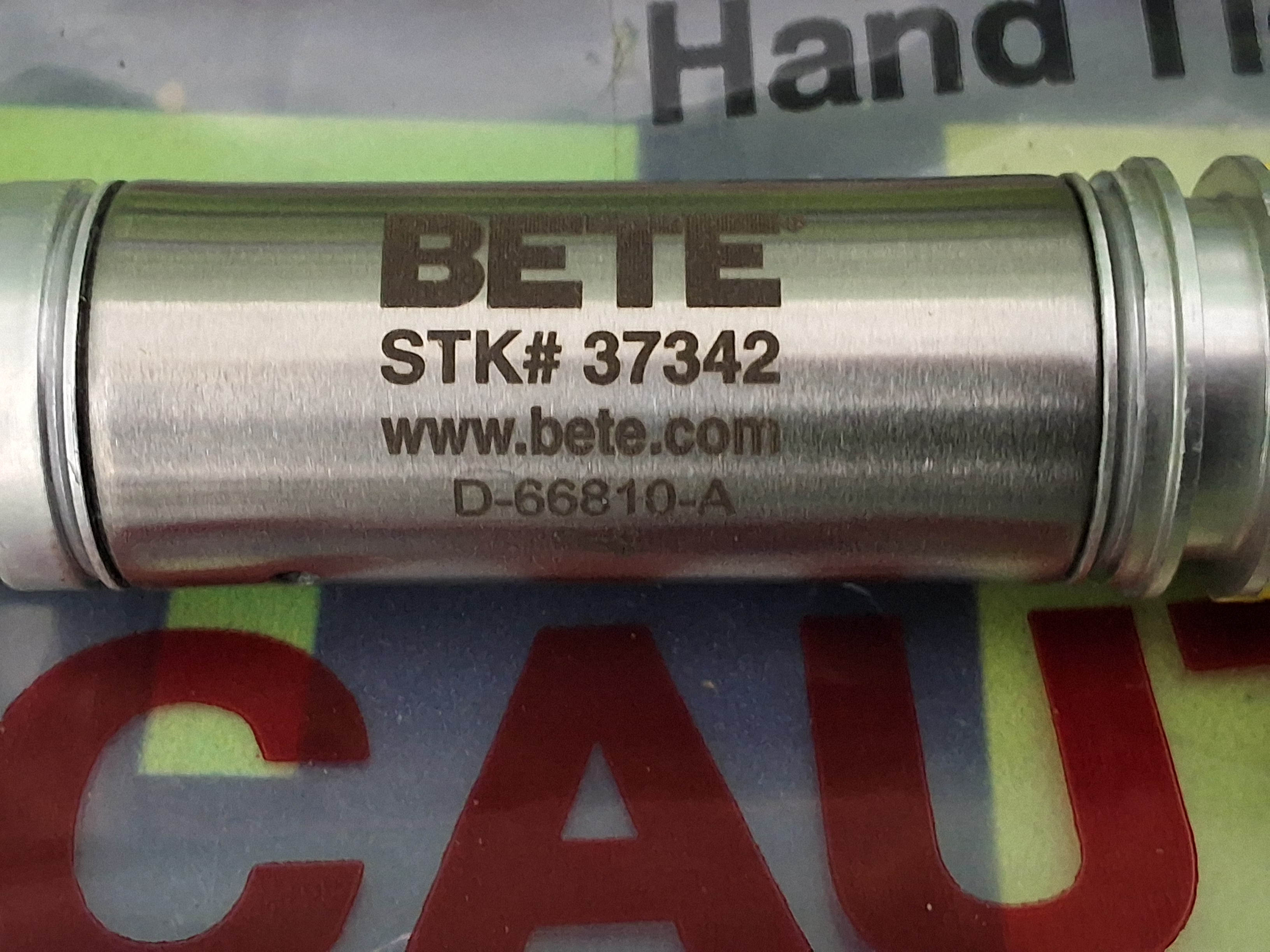 BETE STK# 37342 SPRAY NOZZLE CYLINDER D-66810-A - BRAND NEW