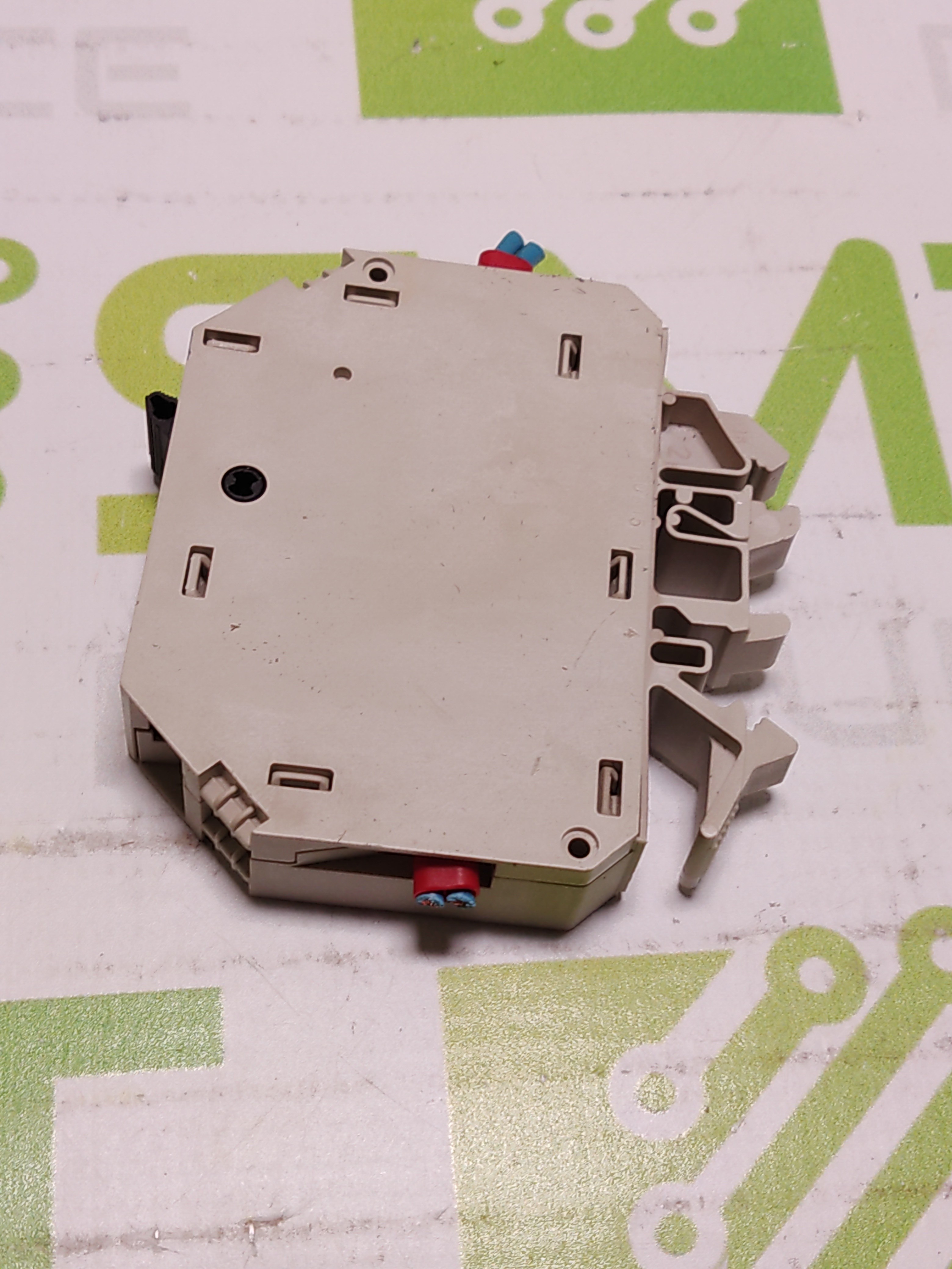 Used SCHNEIDER ELECTRIC TELEMECANIQUE GB2-CB09 4A 1-POLE CIRCUIT BREAKER 