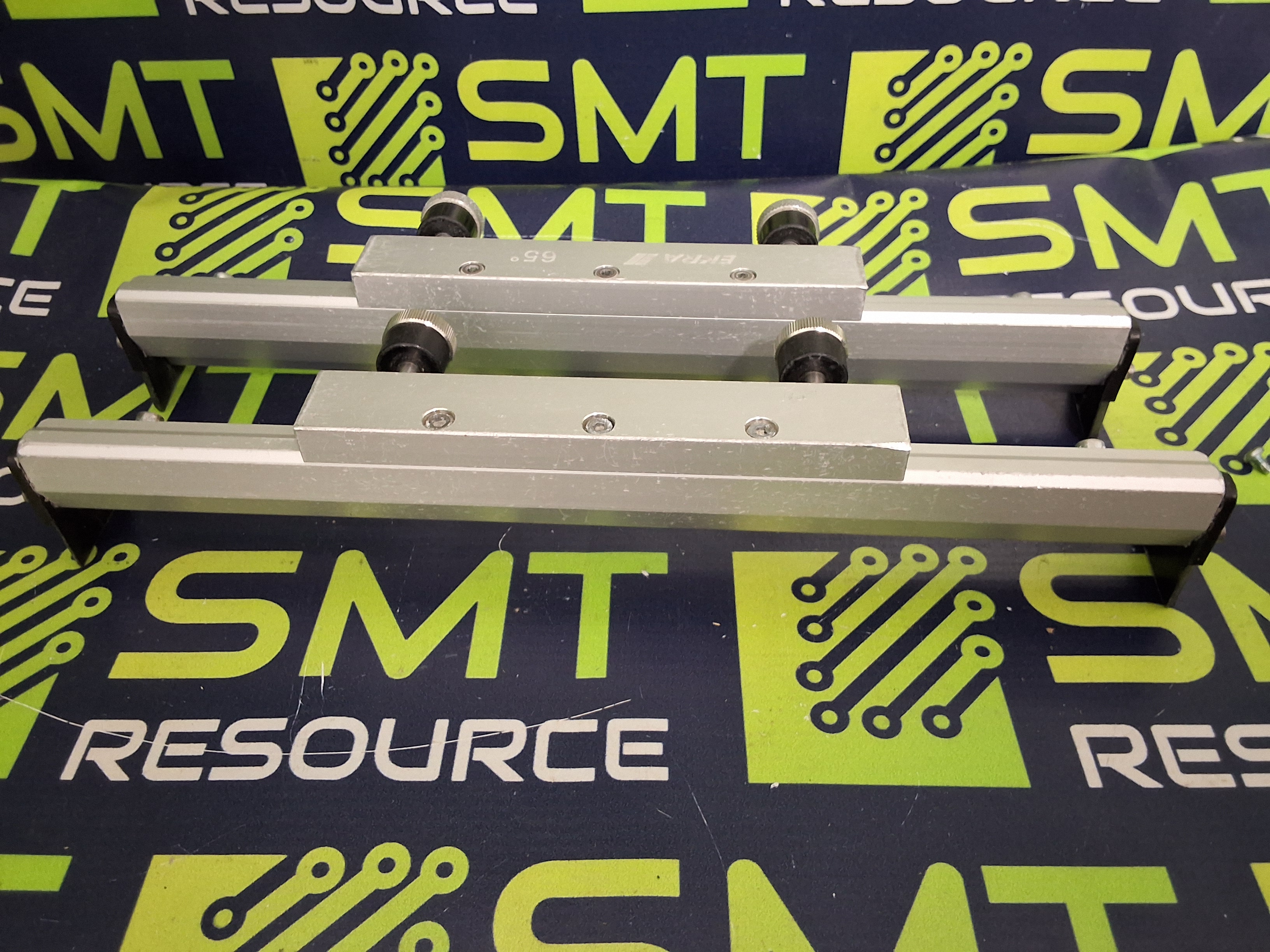 Used EKRA 12in SMT METAL SQUEEGEE - LOT OF 2