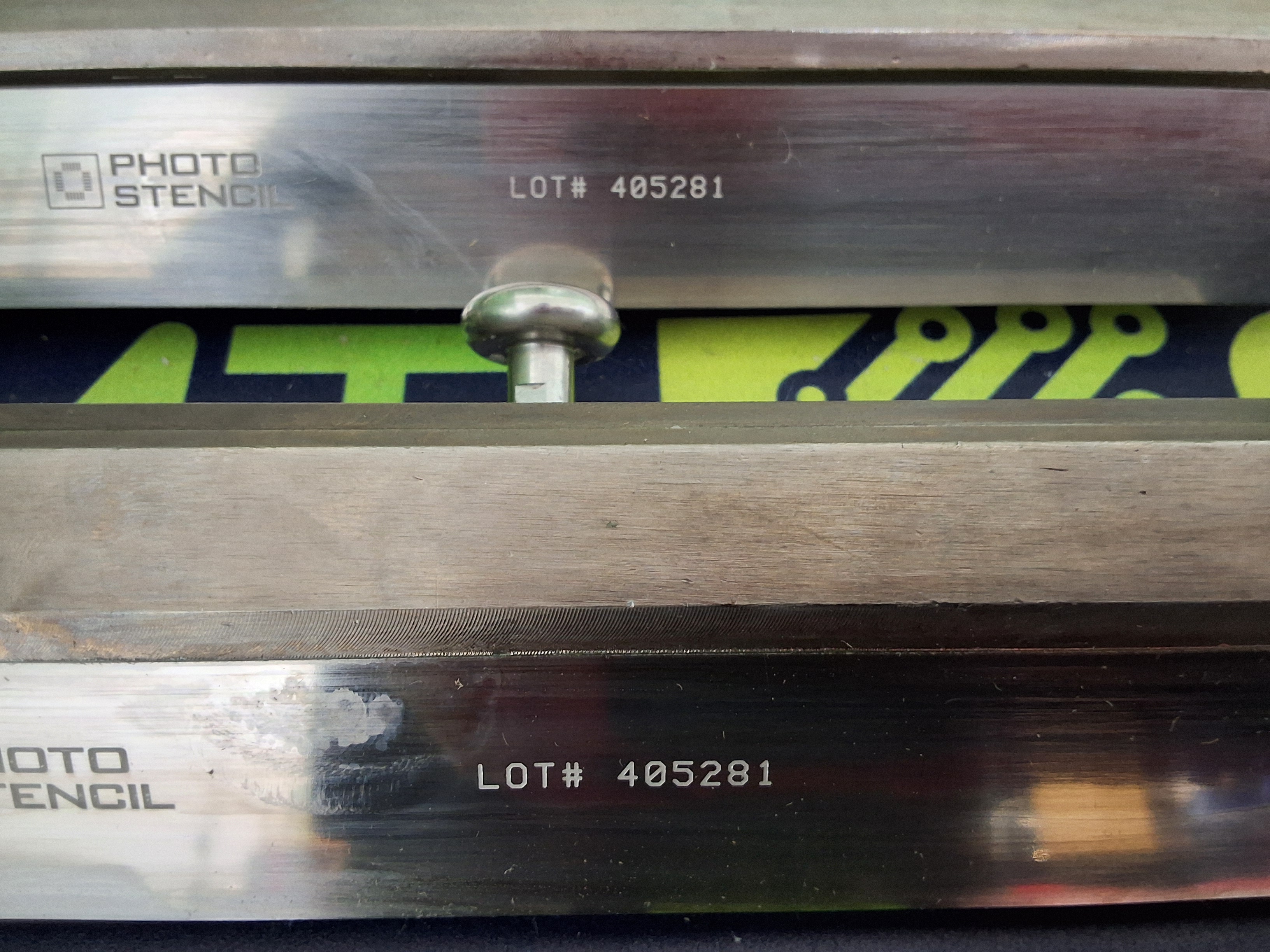 Used MPM PHOTO STENCIL PS-MUP-12-OEM 12in SQUEEGEE BLADE SET - LOT OF 2