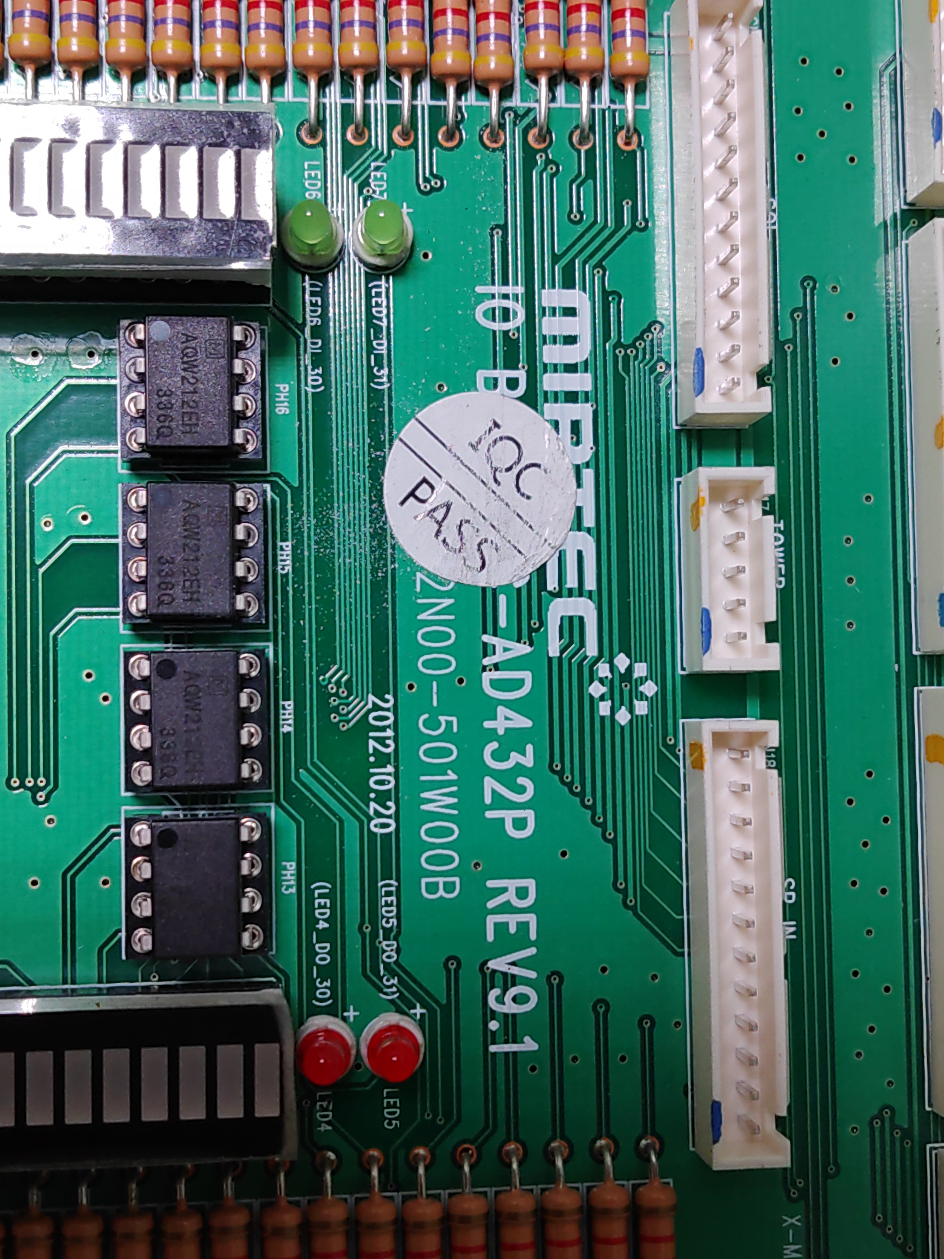 Used MIRTEC TMC-AD432P 