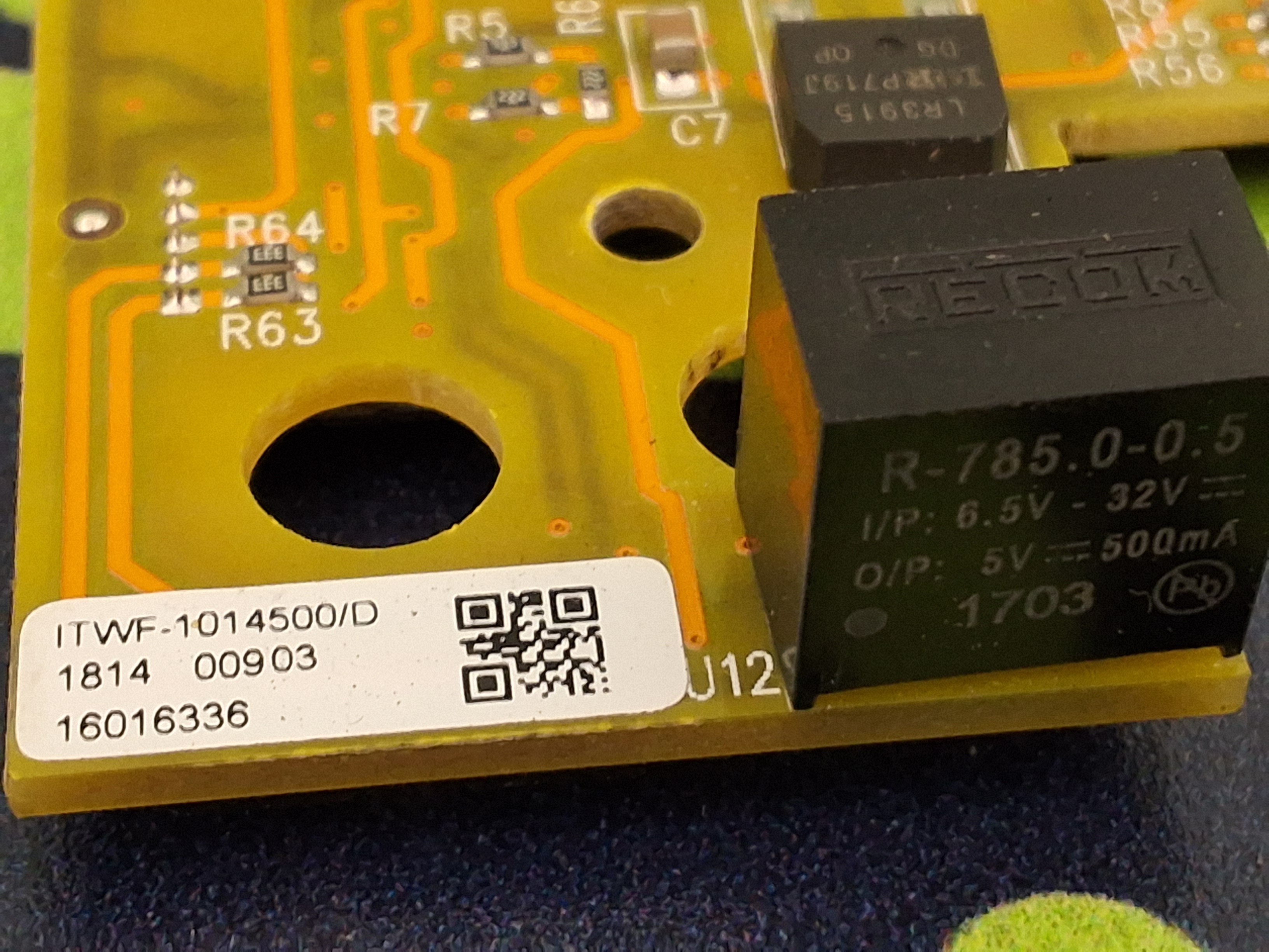 Used SPEEDLINE TECHNOLOGIES 1014500 CAMERA CONTROL PANEL CIRCUIT BOARD