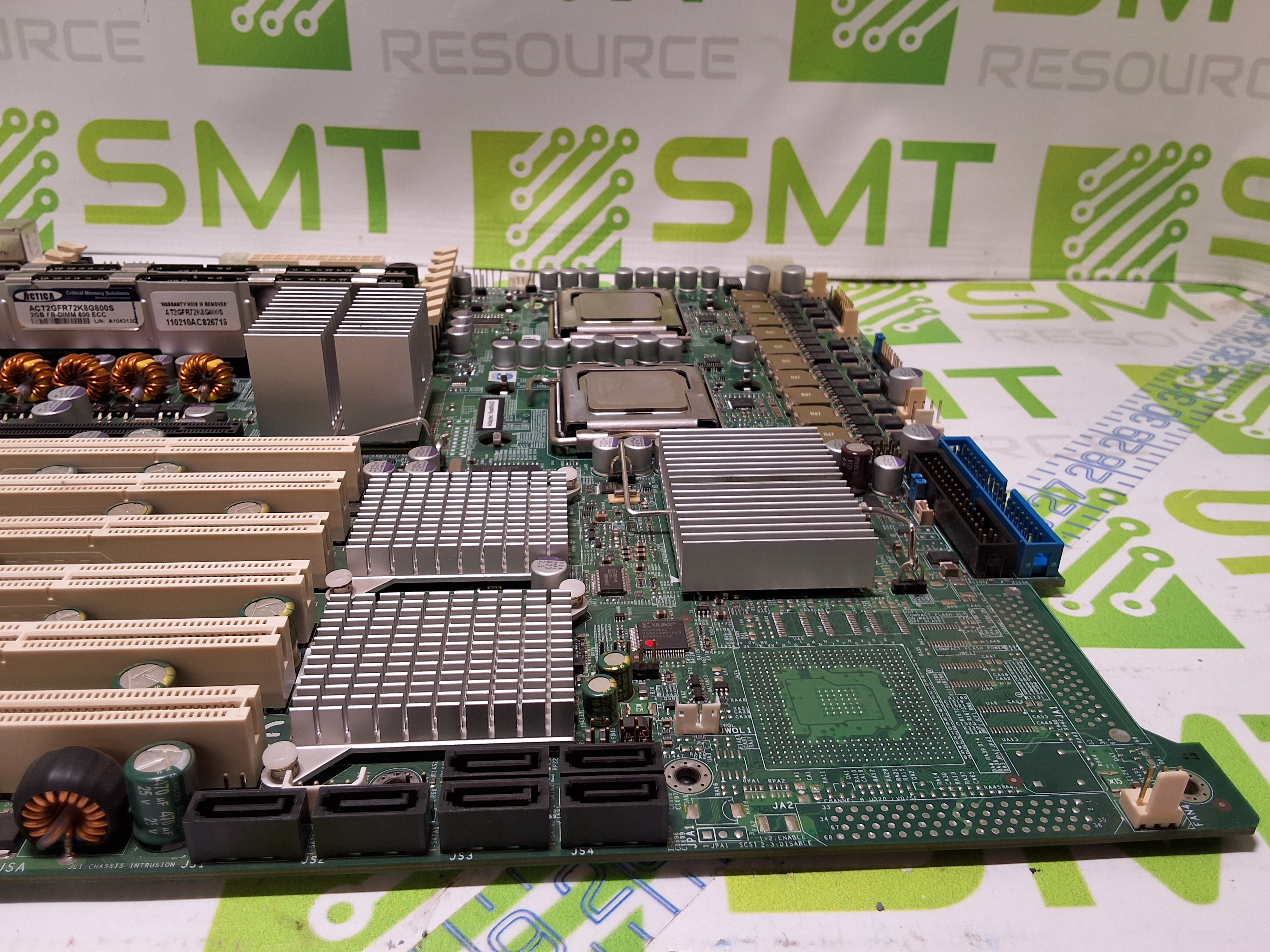 Used SUPER X7DBE-X MOTHERBOARD - IN GOOD WORKING CONDITION