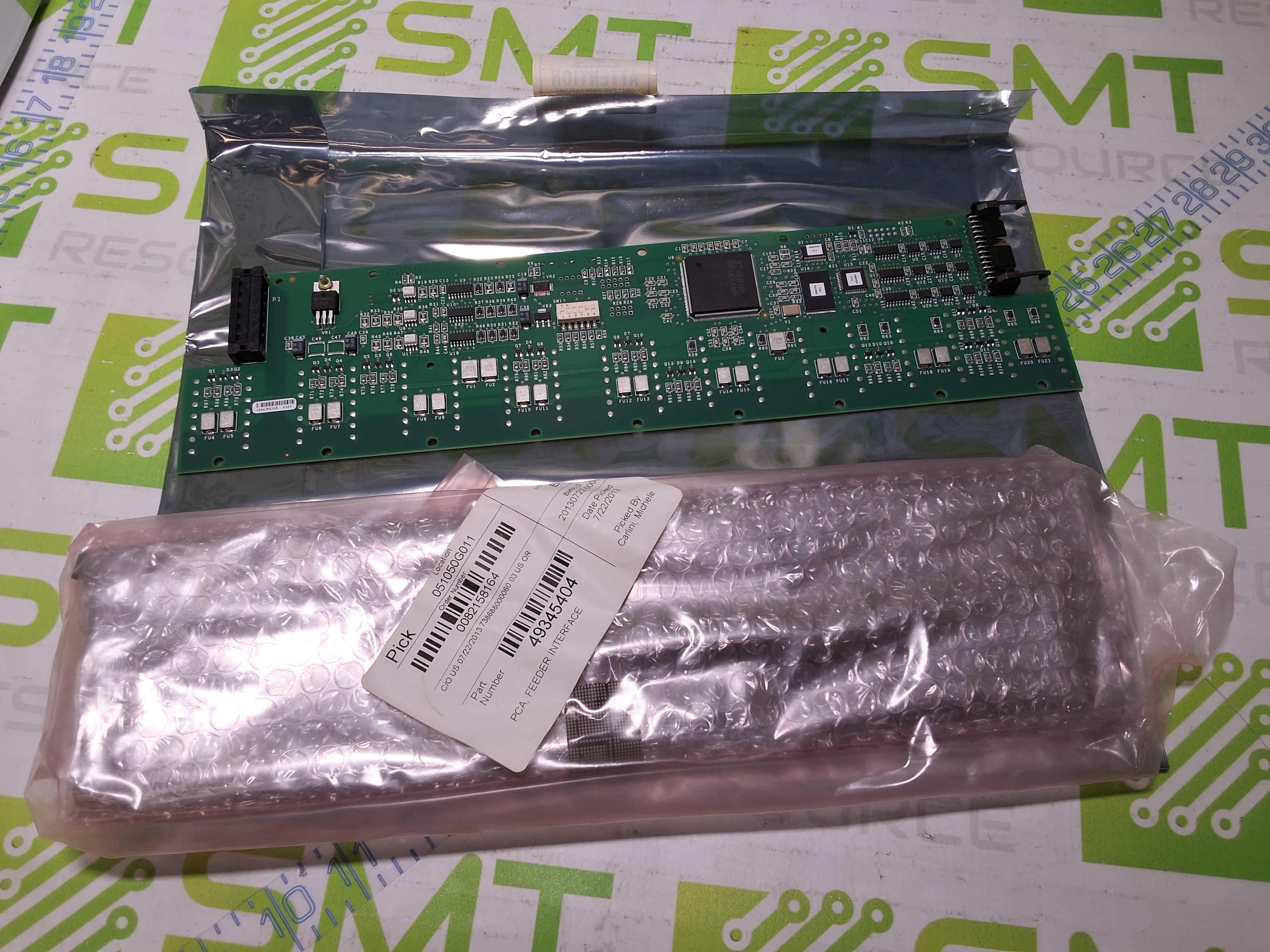 UNIVERSAL INSTRUMENTS PCA FEEDER INTERFACE BOARD 49345404-B - BRAND NEW